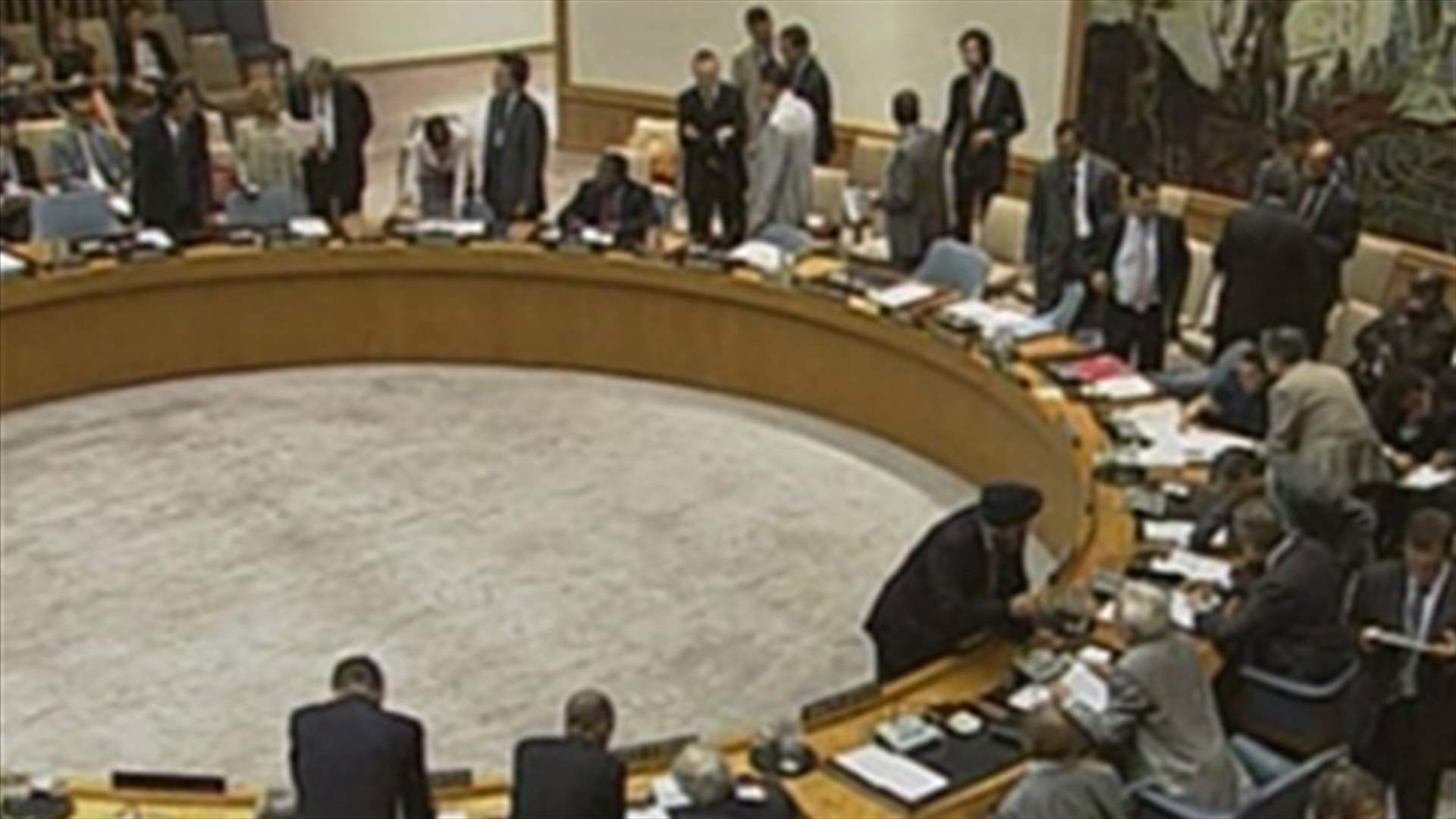 مجلس الامن يصدر بيانا يدين القمع بسوريا ولبنان يتنصل منه