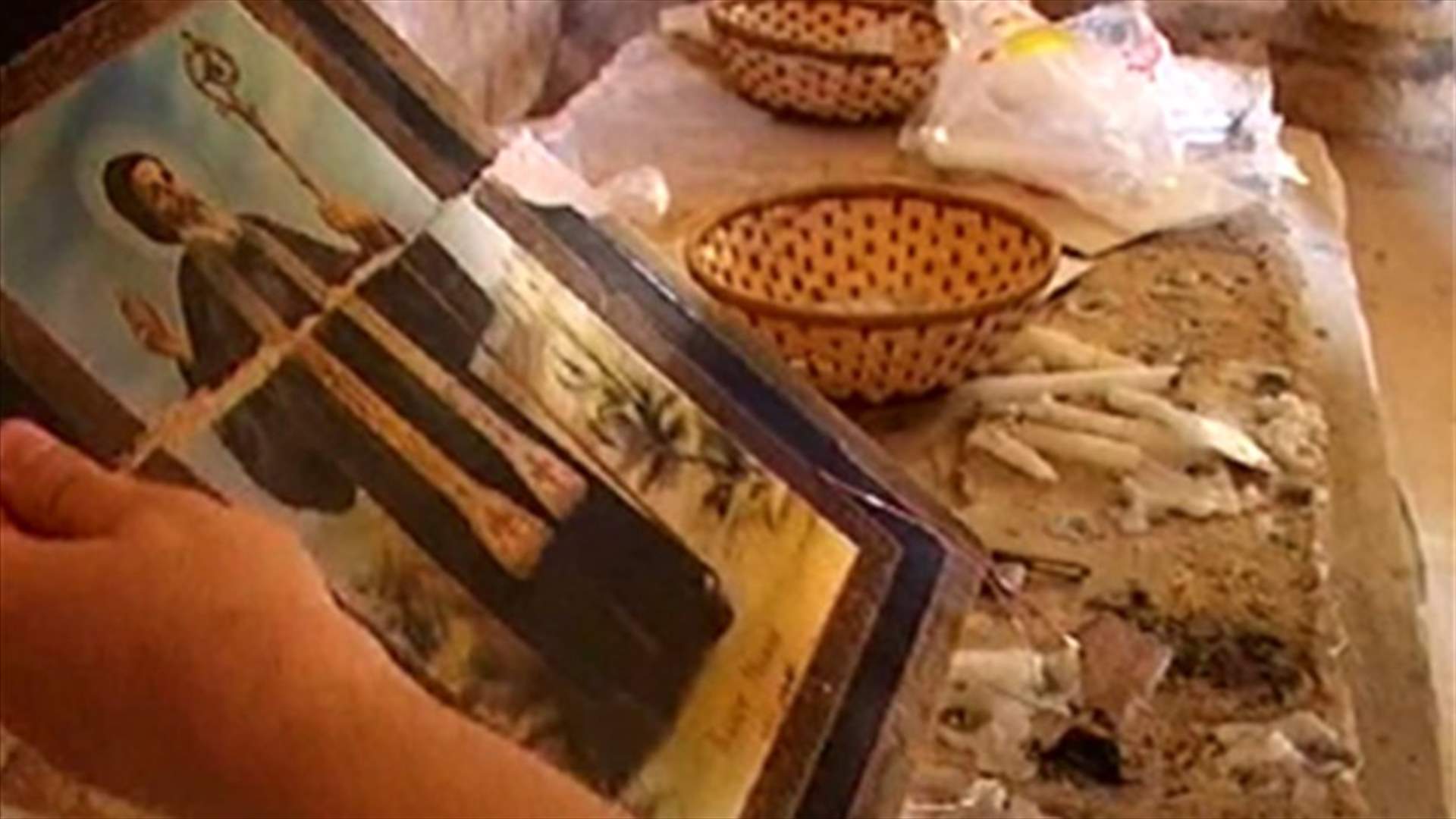 Unknown assailants vandalize St. Maroun’s church in Aley