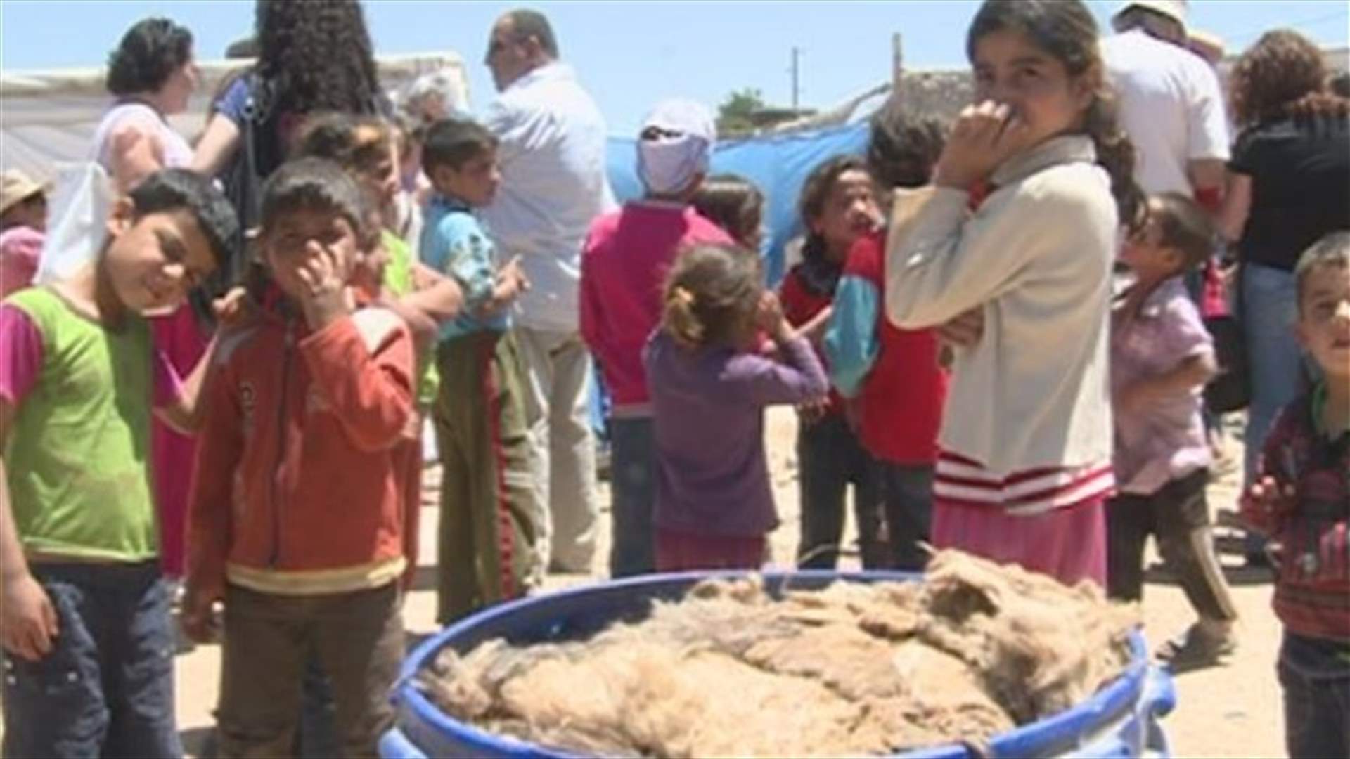 جولة أوروبية على مخيمات النازحين من سوريا الى البقاع
