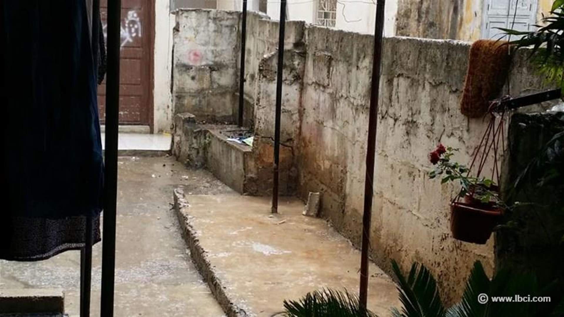 اضرار الشتوة الاولى في صيدا