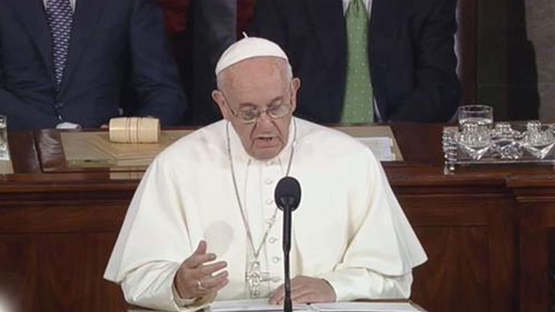 At UN, Pope attacks 'boundless thirst' for wealth and power