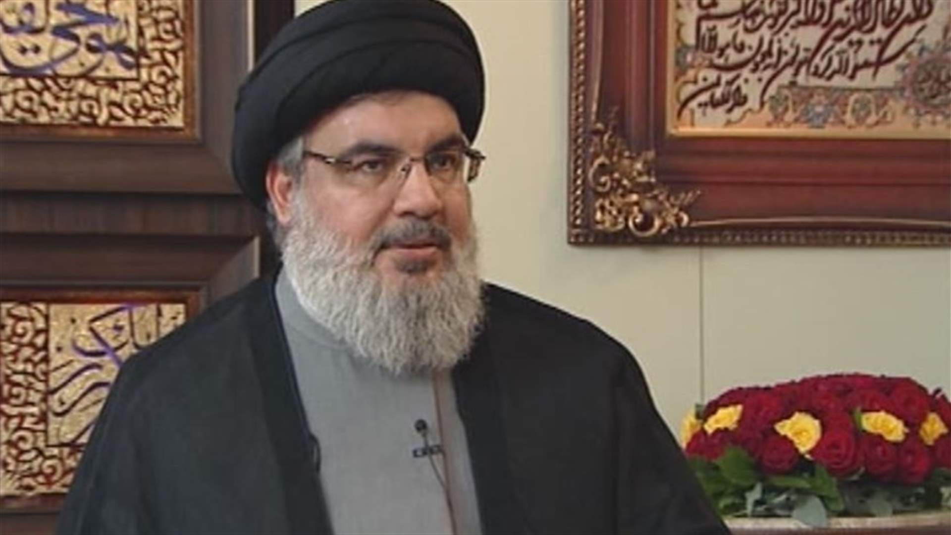 نصرالله: كان يمكن لمعركة الزبداني ان تنتهي منذ وقت... وعلى السعودية تحمّل مسؤولية حادثة منى