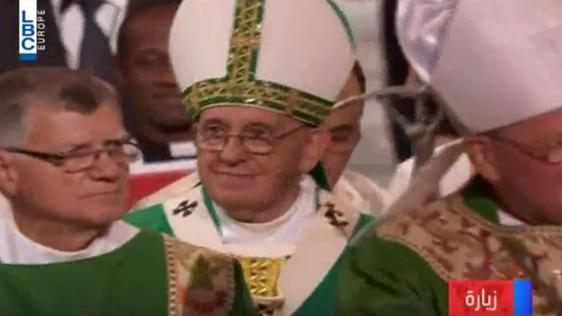 REPORT: Pope celebrates Mass at Madison Square Garden 