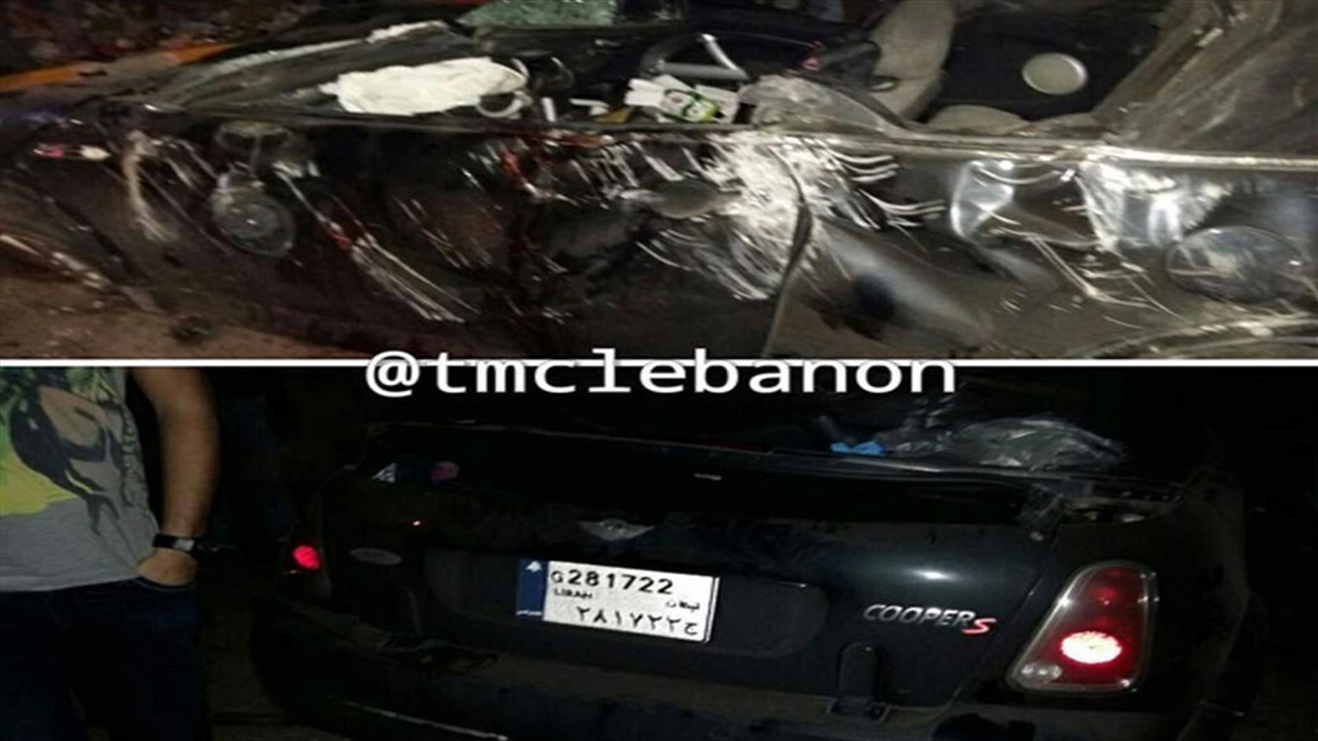 [PHOTOS] Three people dead in a car accident in Tripoli&#39;s Qalamoun 