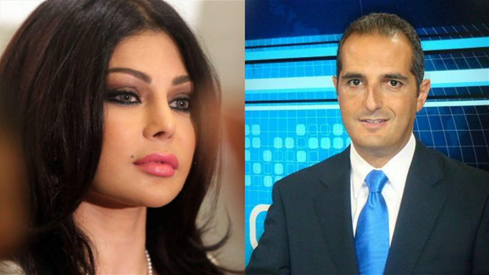 غزل متبادل بين يزبك وهبة و"قرابته" هيفا وهبي على تويتر