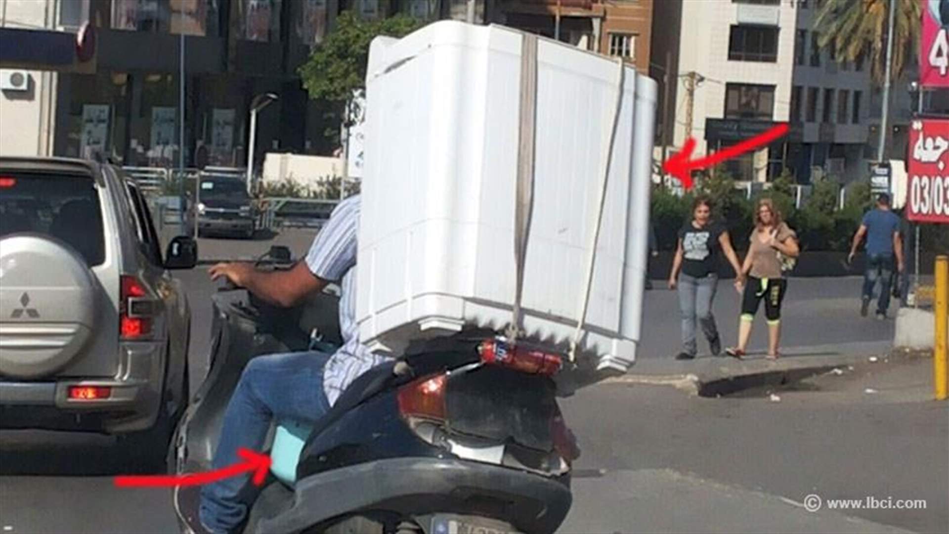  مشهد لا يصدق في الدكوانة 