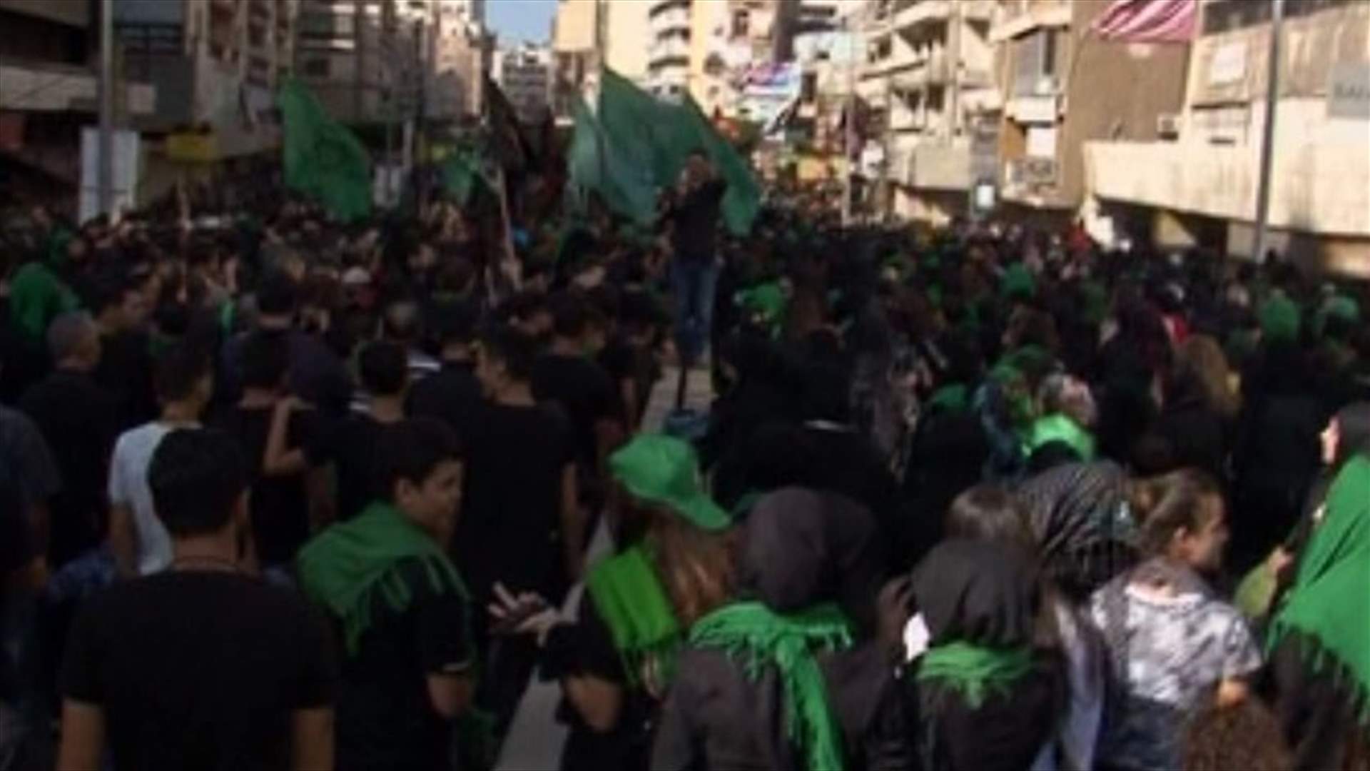 REPORT: Shiite sect in Lebanon commemorates the day of Ashoura 