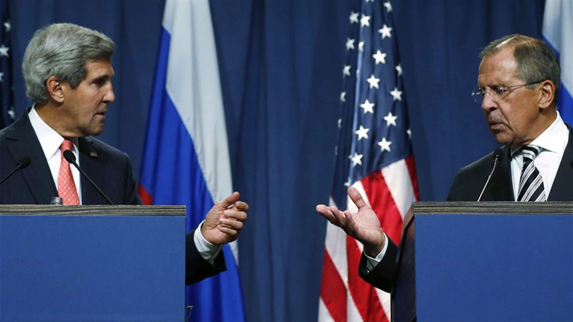Lavrov and Kerry discuss Syria, chance of political solution -Moscow