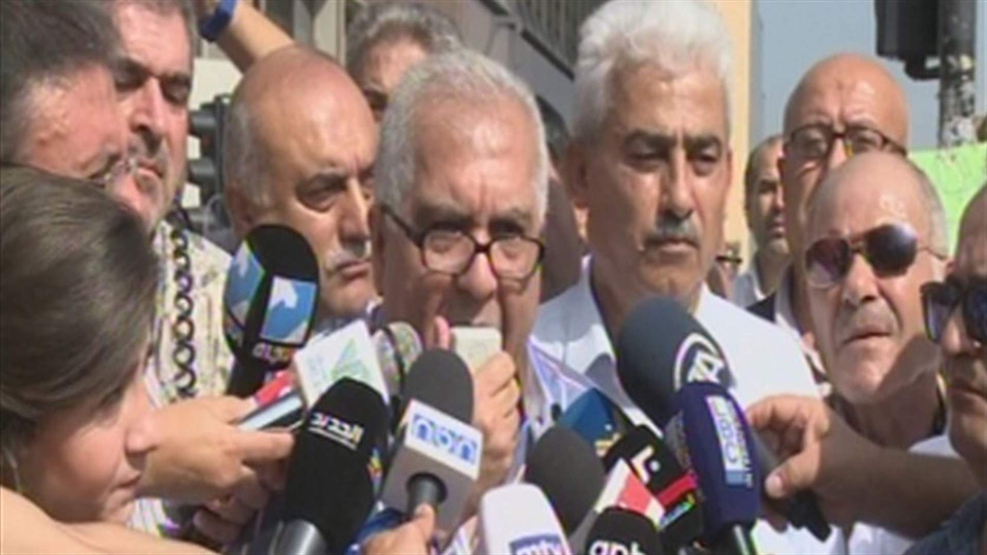 REPORT: UCC stages protest in Riad el-Solh Square  
