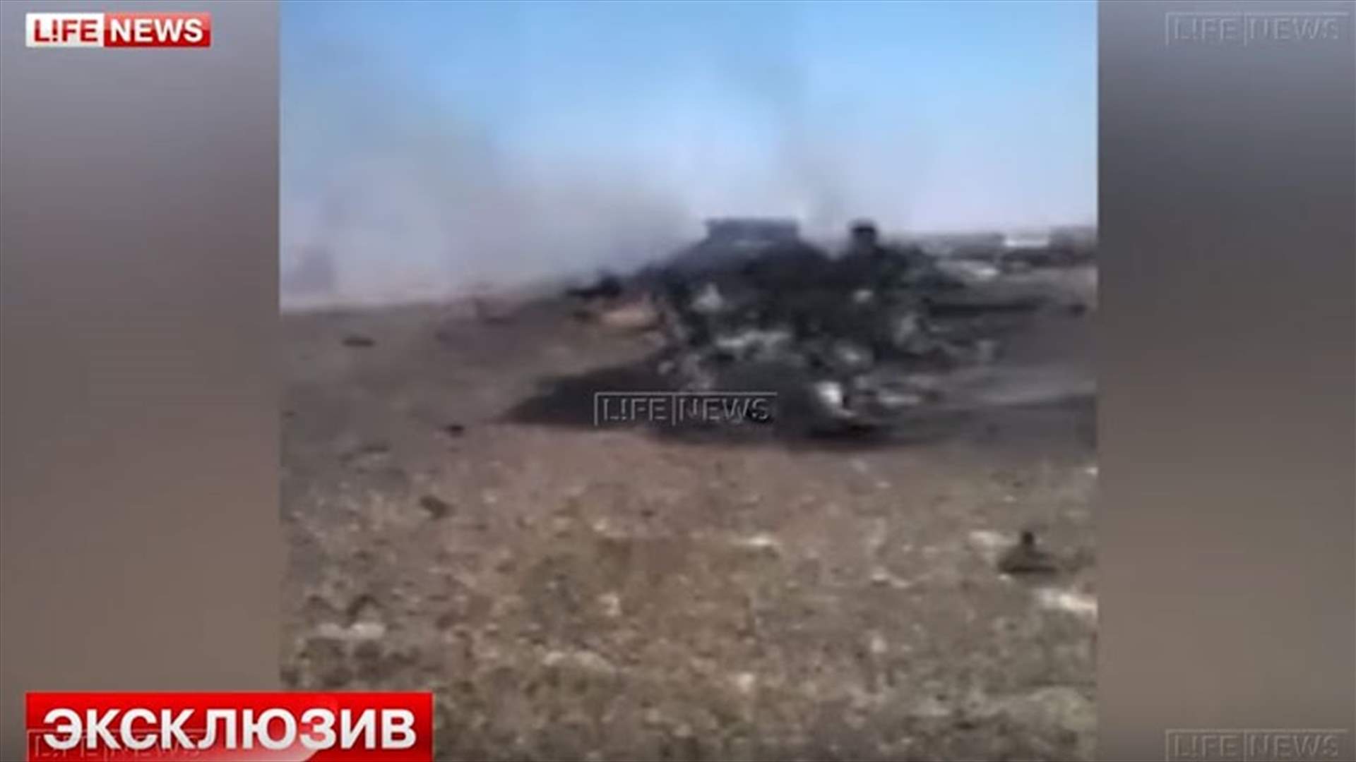 بالفيديو: اللحظات الأولى لتحطم الطائرة الروسية في سيناء