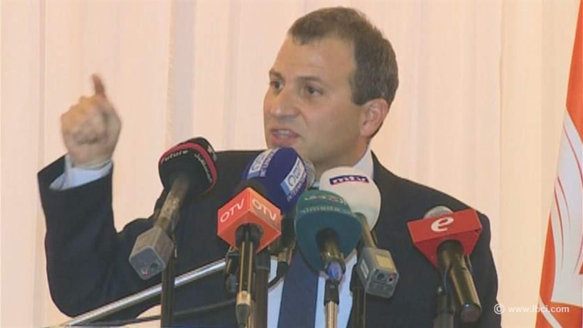 باسيل: الاستنسابية في الشراكة مرفوضة