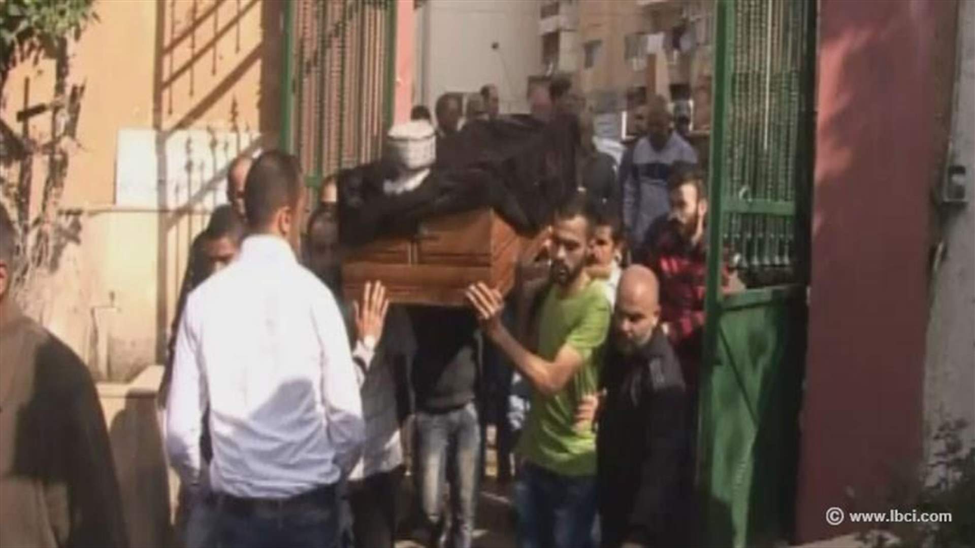 الوداع الاخير للكاتب مروان العبد 