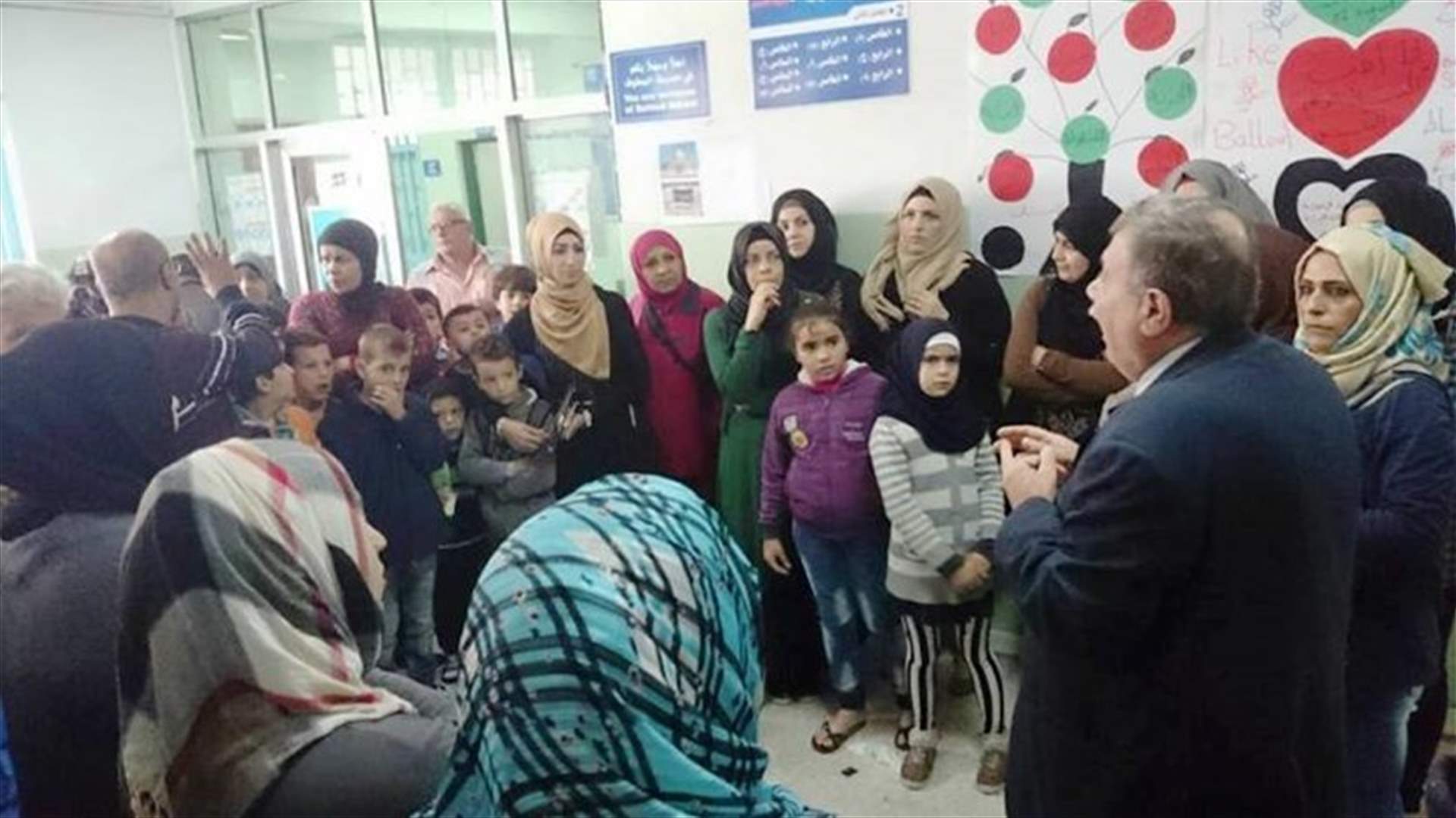 اعتصام في مدرسة كوكب في البداوي رفضاً للاكتظاظ