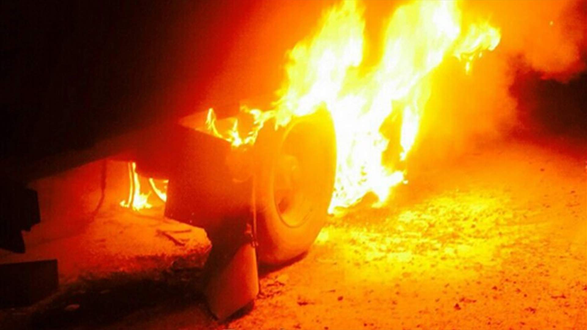 انفجار اطار شاحنة أثار الذعر في الحازمية