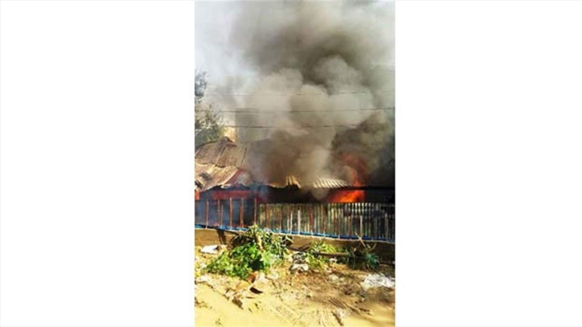 Fire erupts at wood factory in Ashrafieh