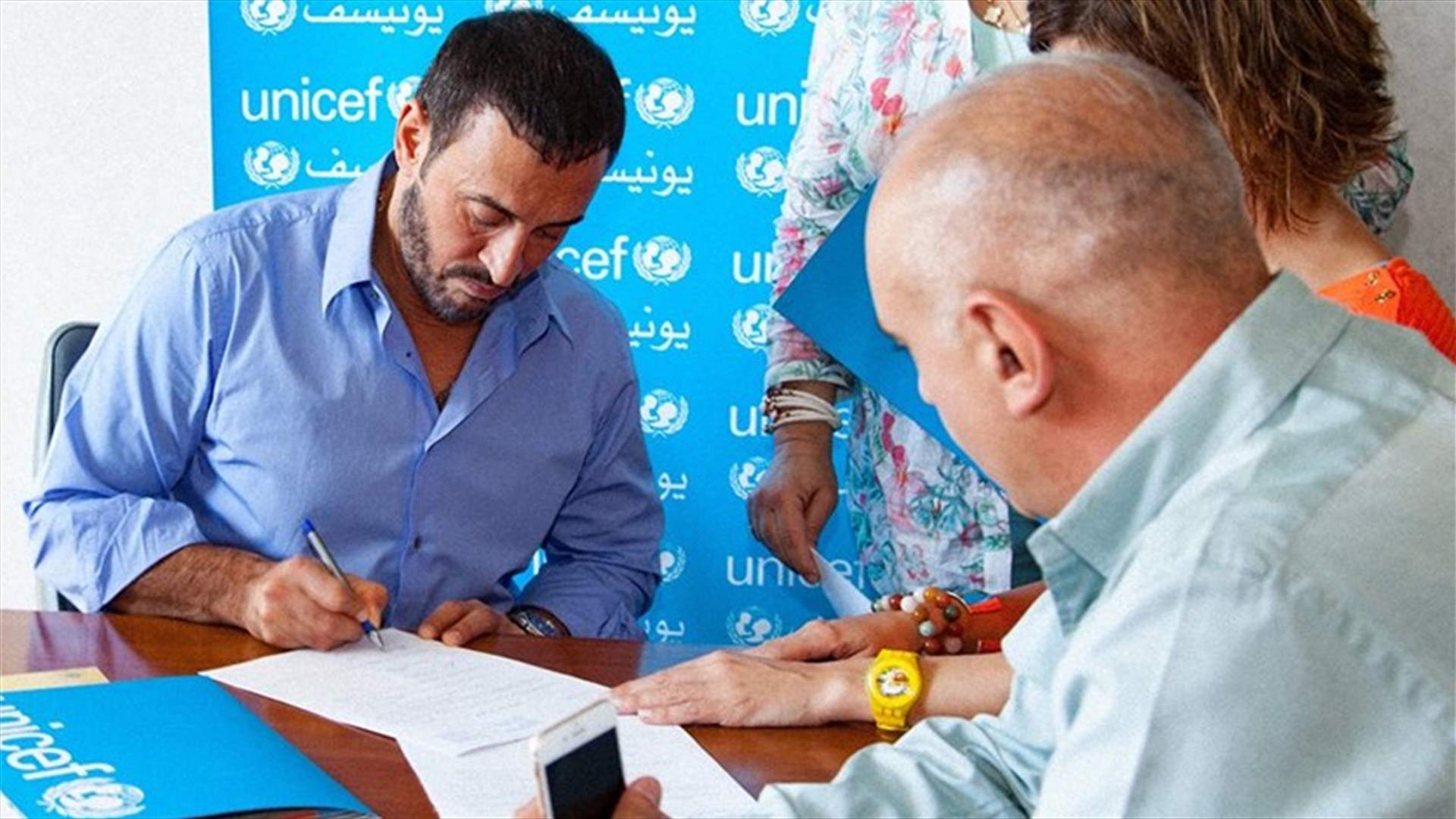 كاظم الساهر سفيراً إقليماً لليونيسف