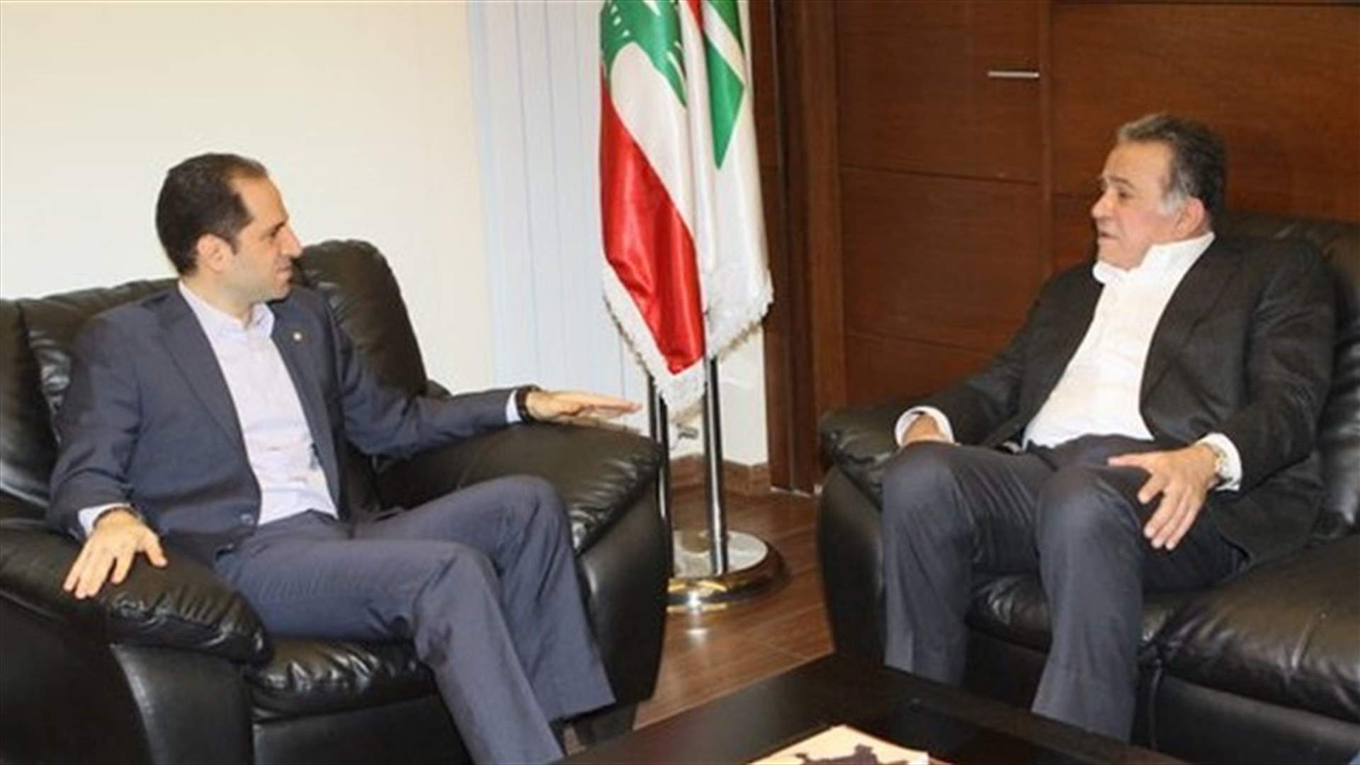 Makary, Gemayel discuss issue of Frangieh running for president