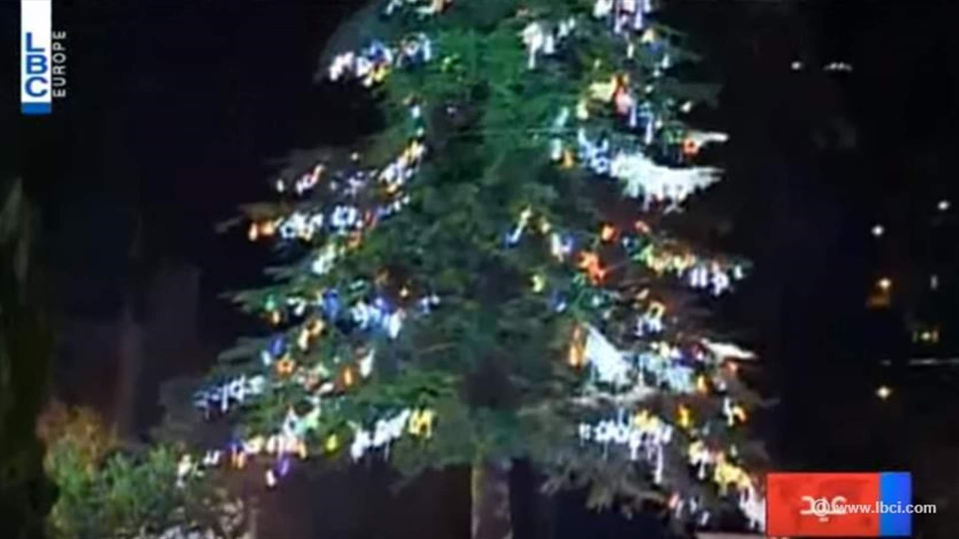 REPORT: Jezzine inaugurates its Christmas tree 