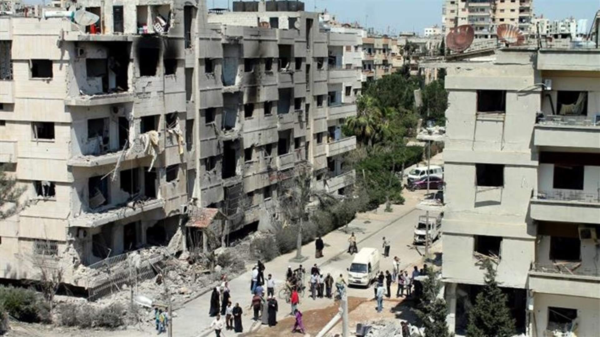 اتفاق حول خروج المسلحين تدريجياً من حي الوعر