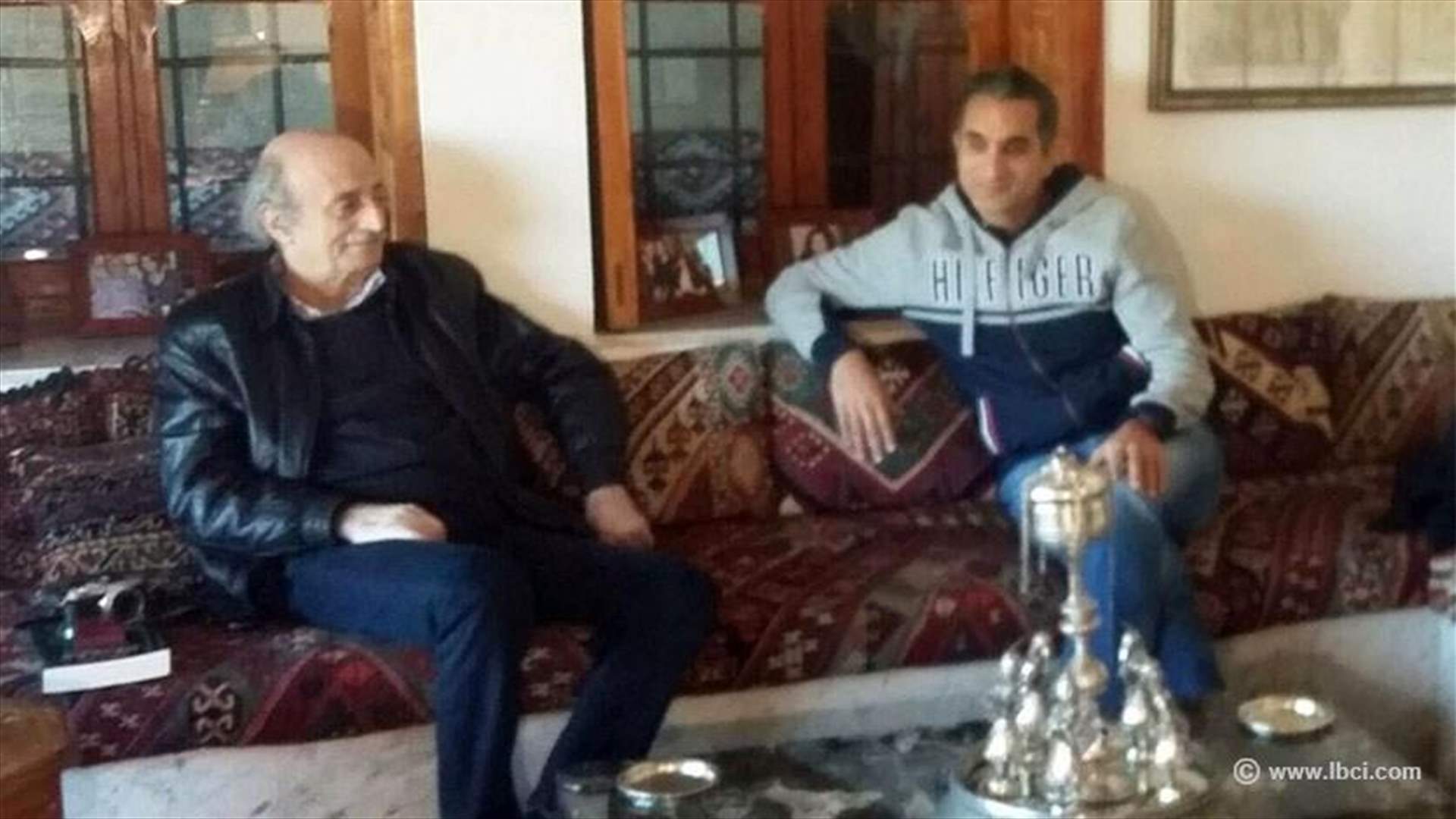 بالصور: باسم يوسف في المختارة