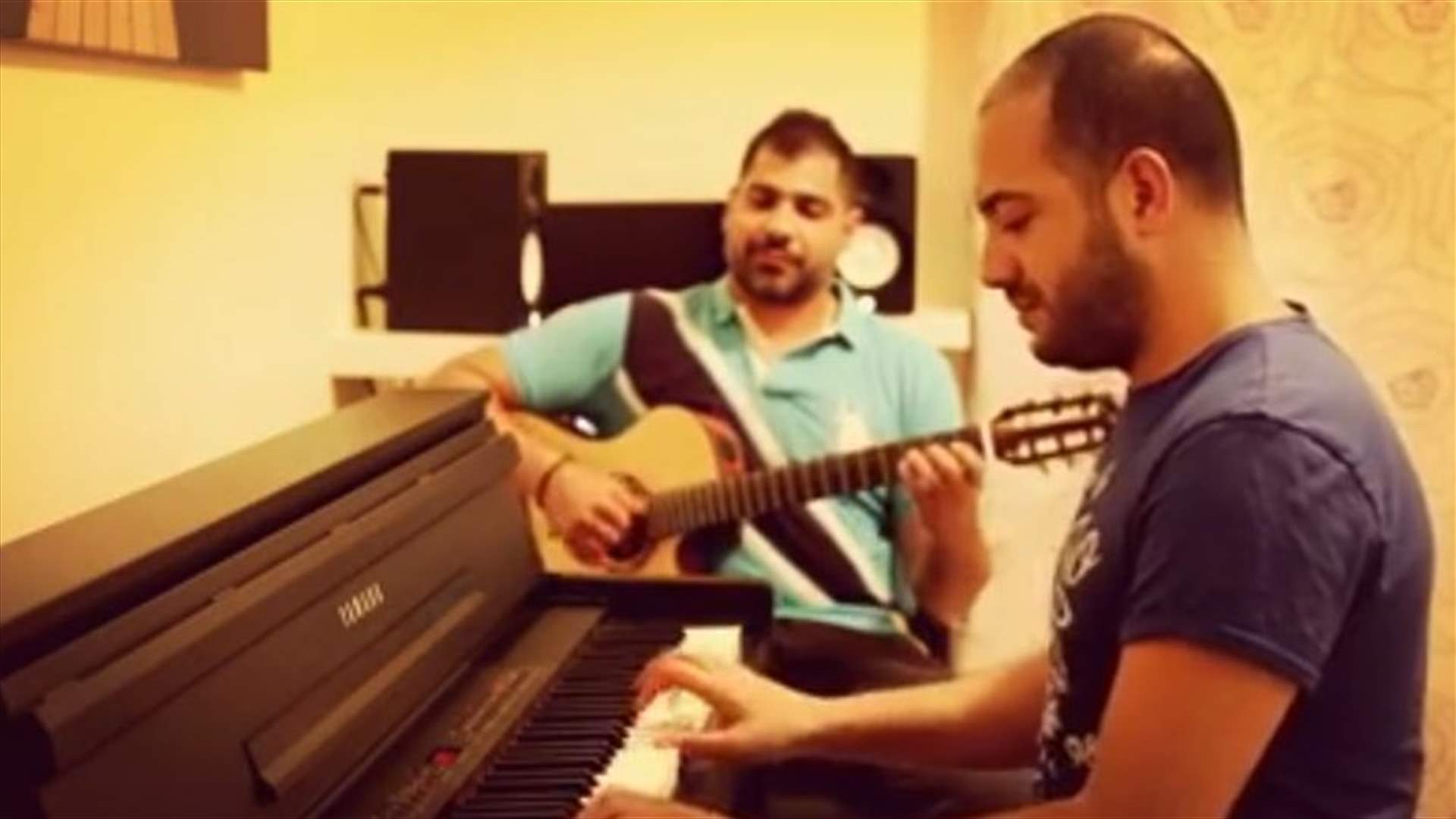 بالفيديو: لبنانيان يبدعان في عزف أغنية Hero بأسلوبهما الخاص