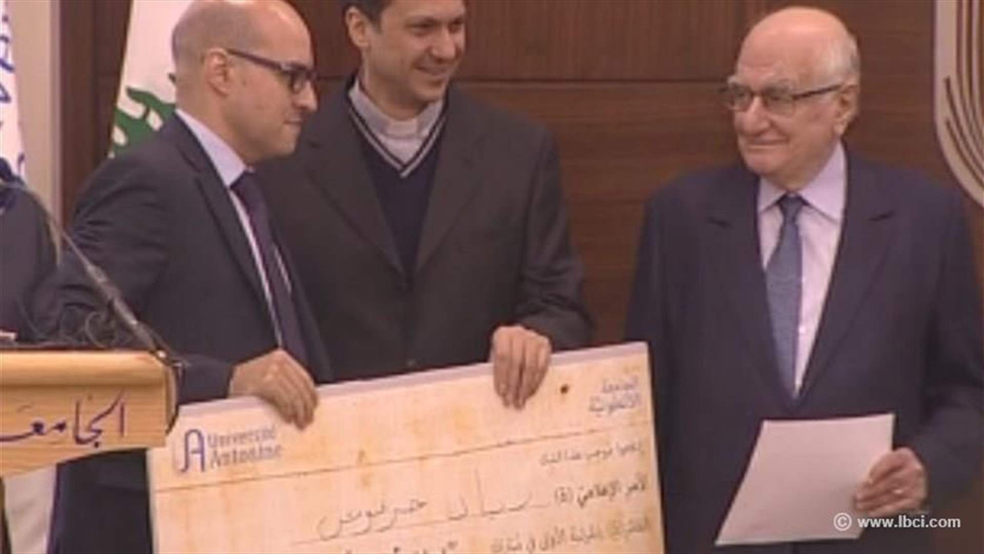 المرتبة الاولى للوكالة الوطنية للاعلام في مسابقة املاؤنا لغتنا