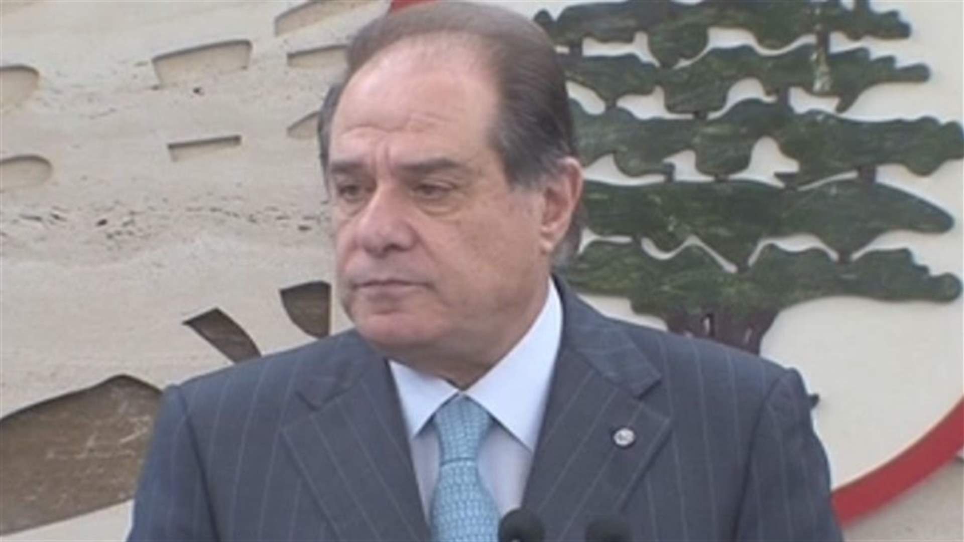 Minister Azzi: Kataeb party seeks a president who respects the constitution
