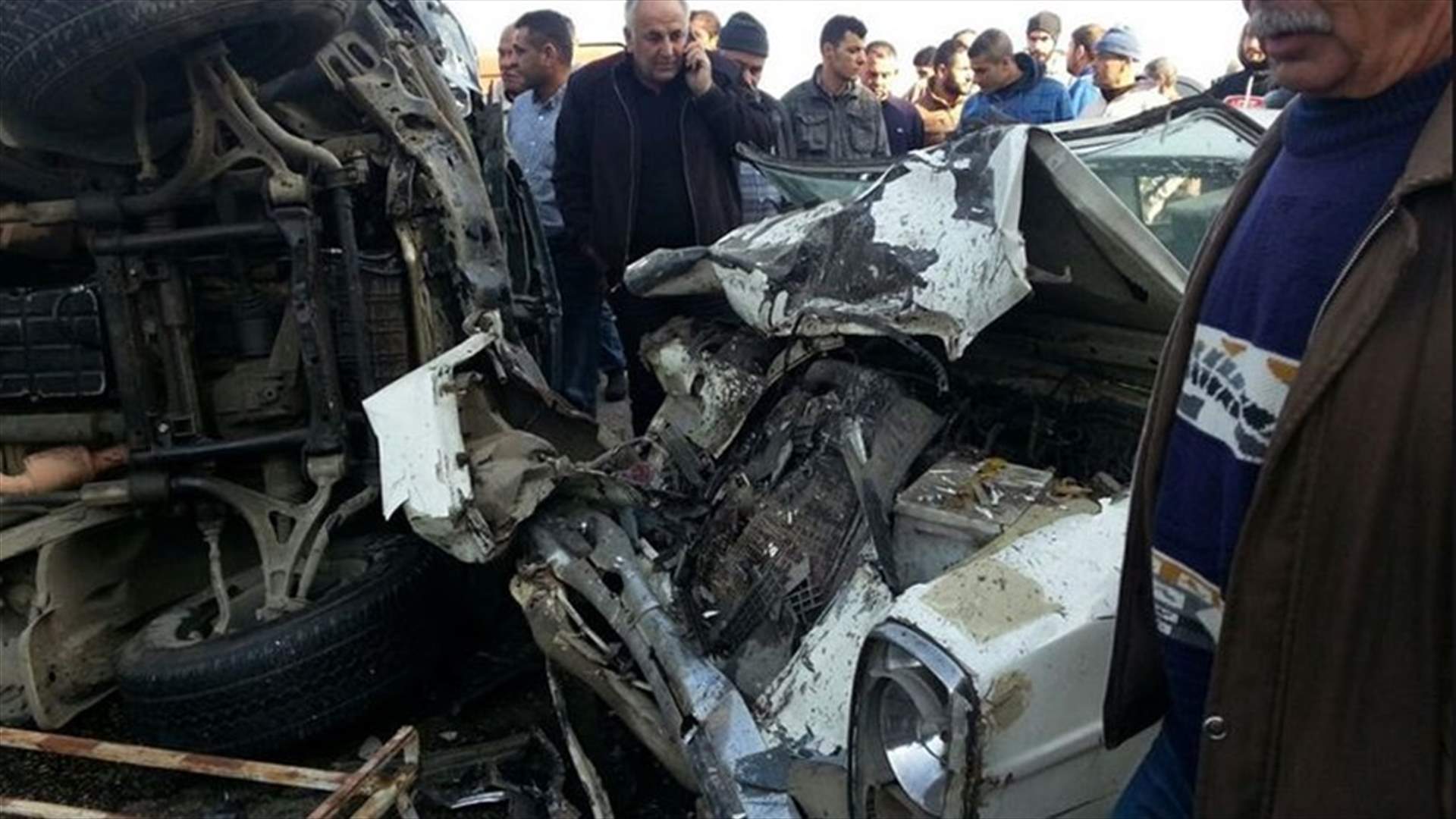 بالصورة...حادث سير مروع في بخعون-الضنية