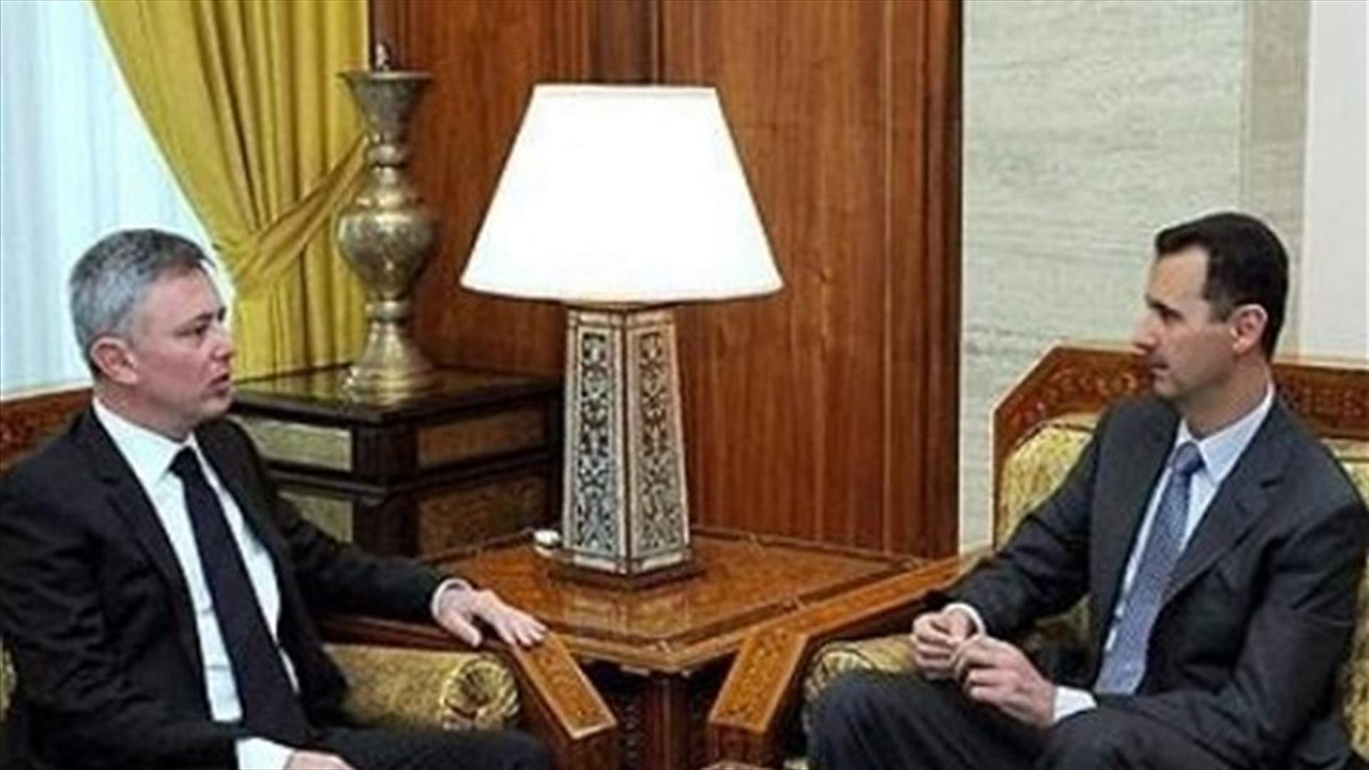 الأخبار: فرنجية زار دمشق نهار الاحد والتقى الاسد