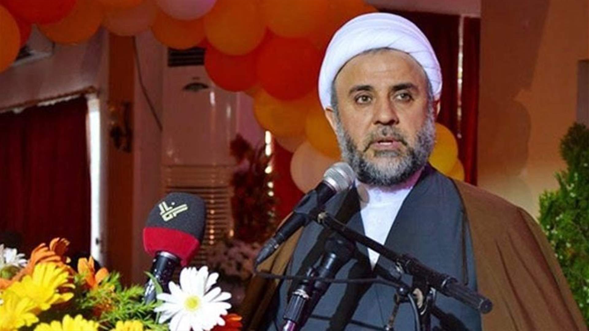 Sheikh Qaouk: Best mean to fight takfiri terrorism is end of Saudi backing of terror groups in Syria