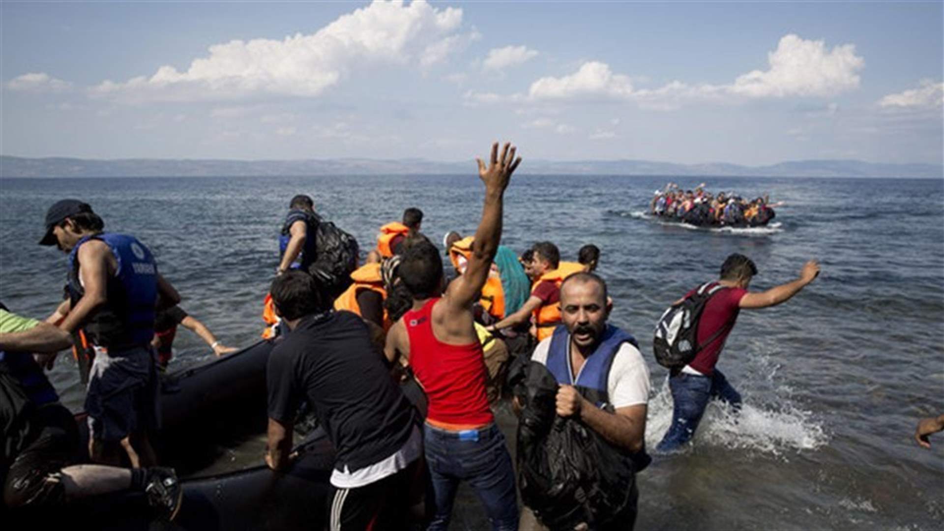 Ten migrants drown off Greek island, coastguard rescues 13