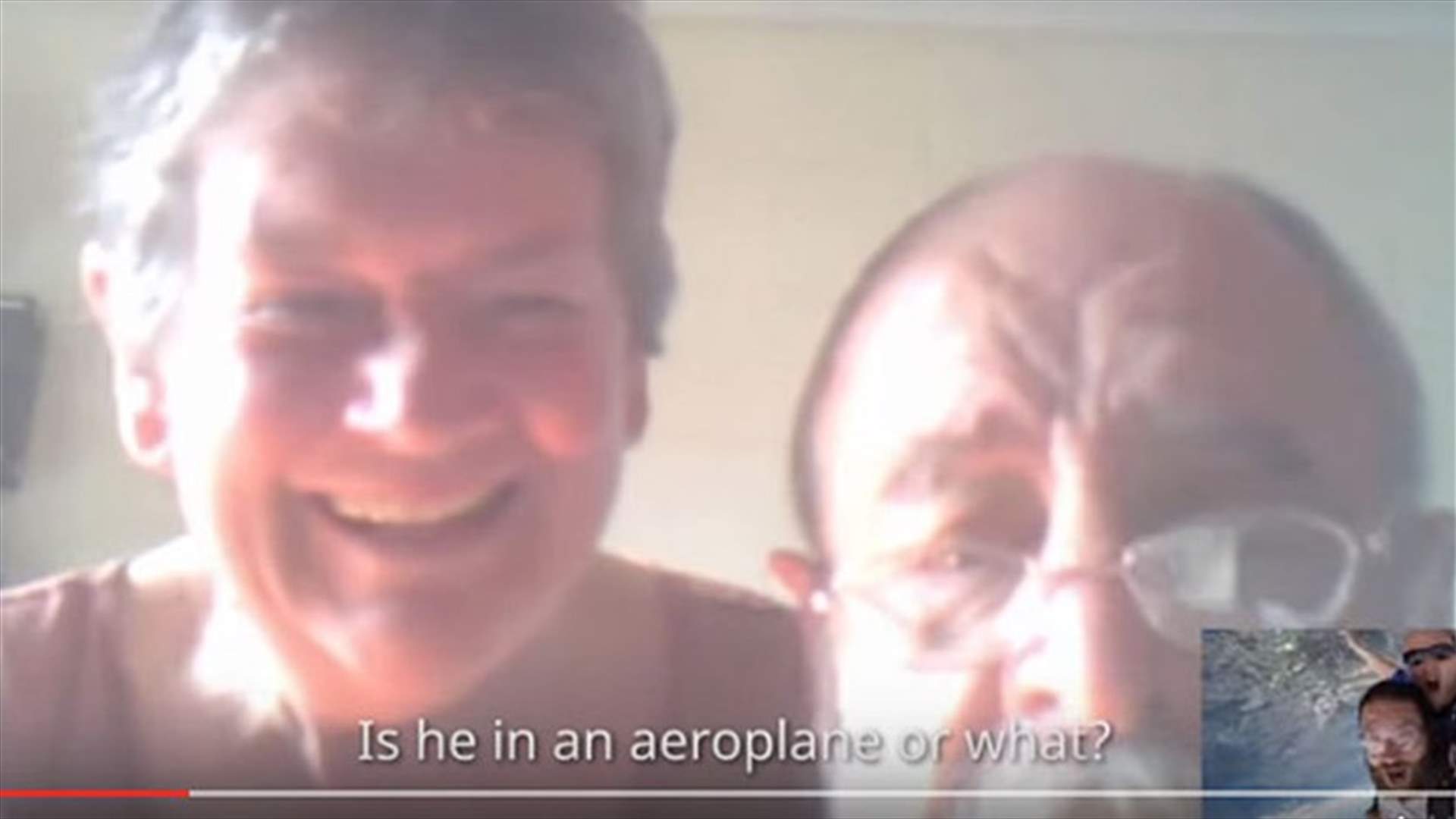 [VIDEO] Skydiver Skype Video Calls His Parents as He Jumps Out of a Plane