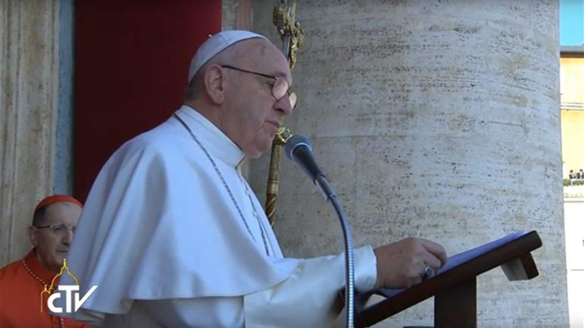 Pope calls in Christmas message for unity against militant atrocities