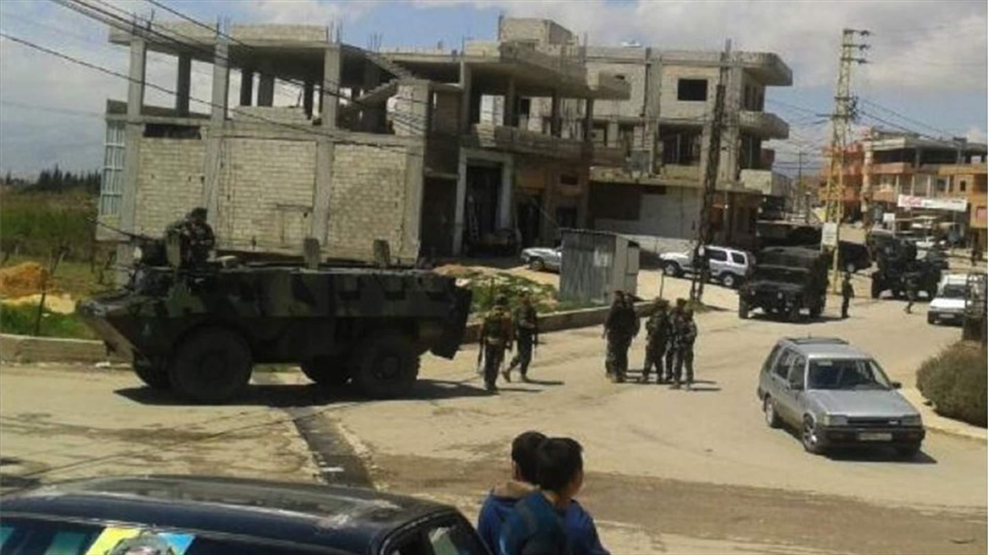 توقيف المطلوب محمد اسماعيل عند مدخل بريتال