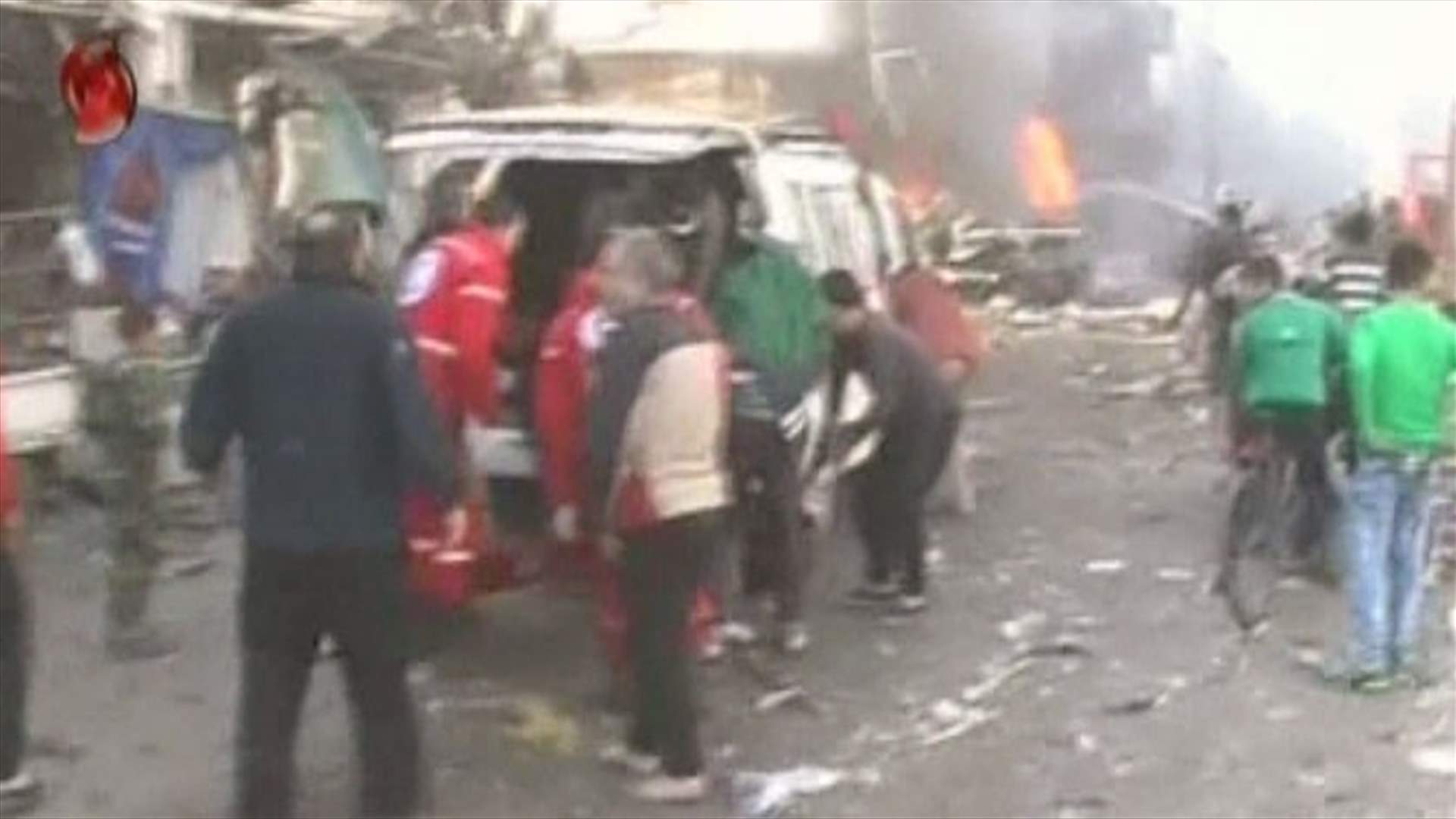 32 قتيلا و90 جريحا في تفجيري حمص 