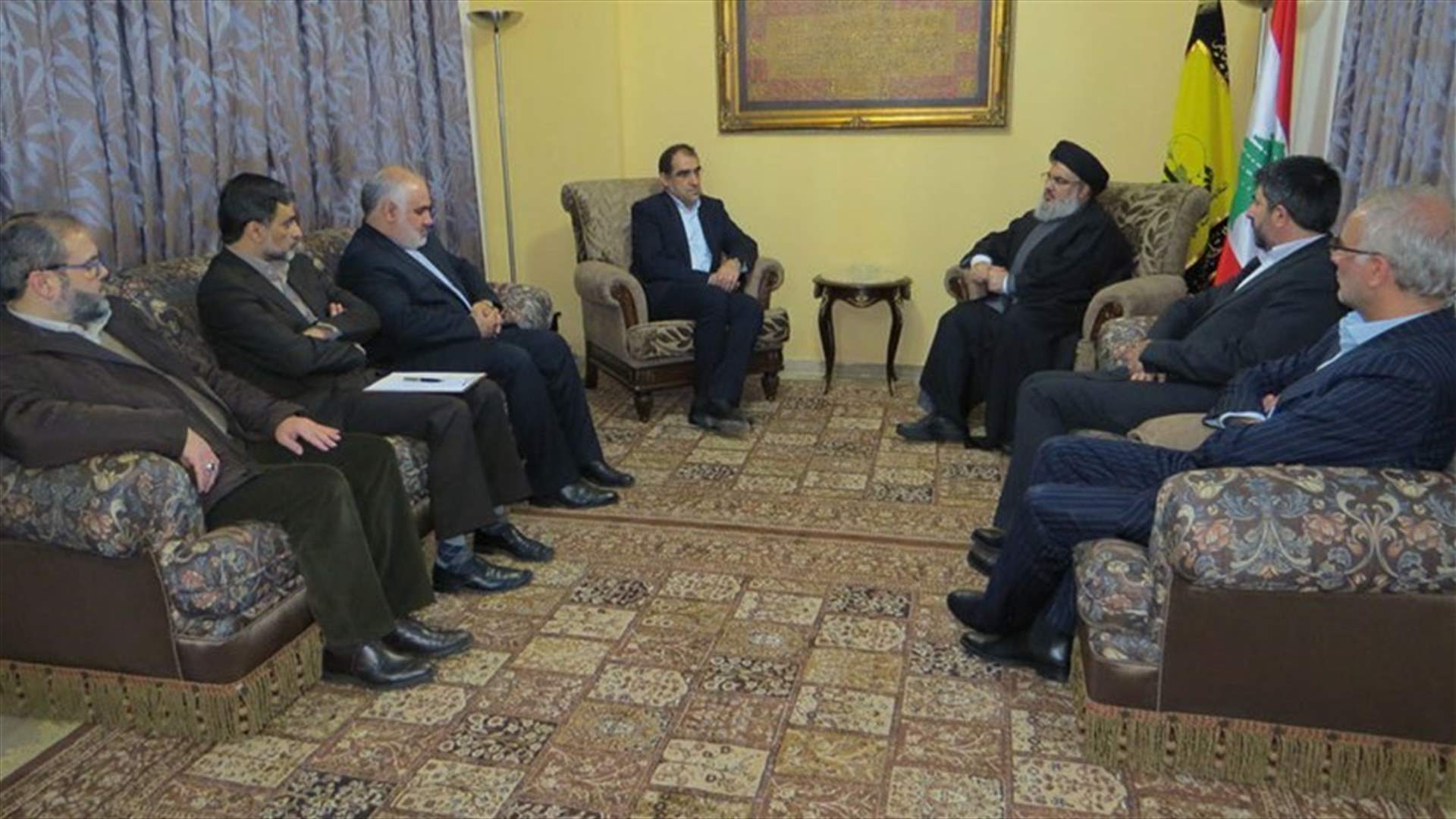 Hezbollah leader Nasrallah meets Iranian Health Minister 
