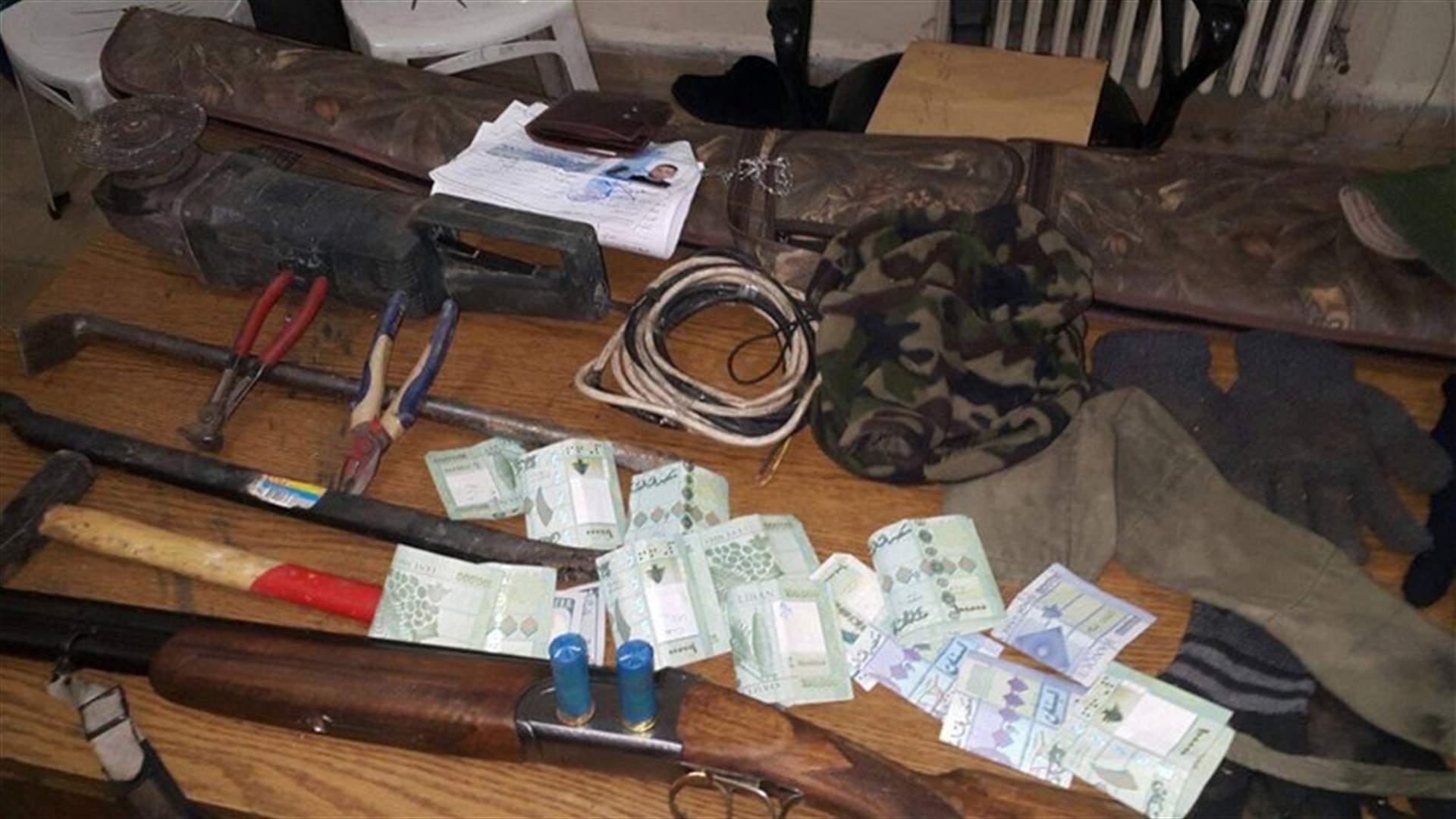Professional robbery gang arrested in Zahle 