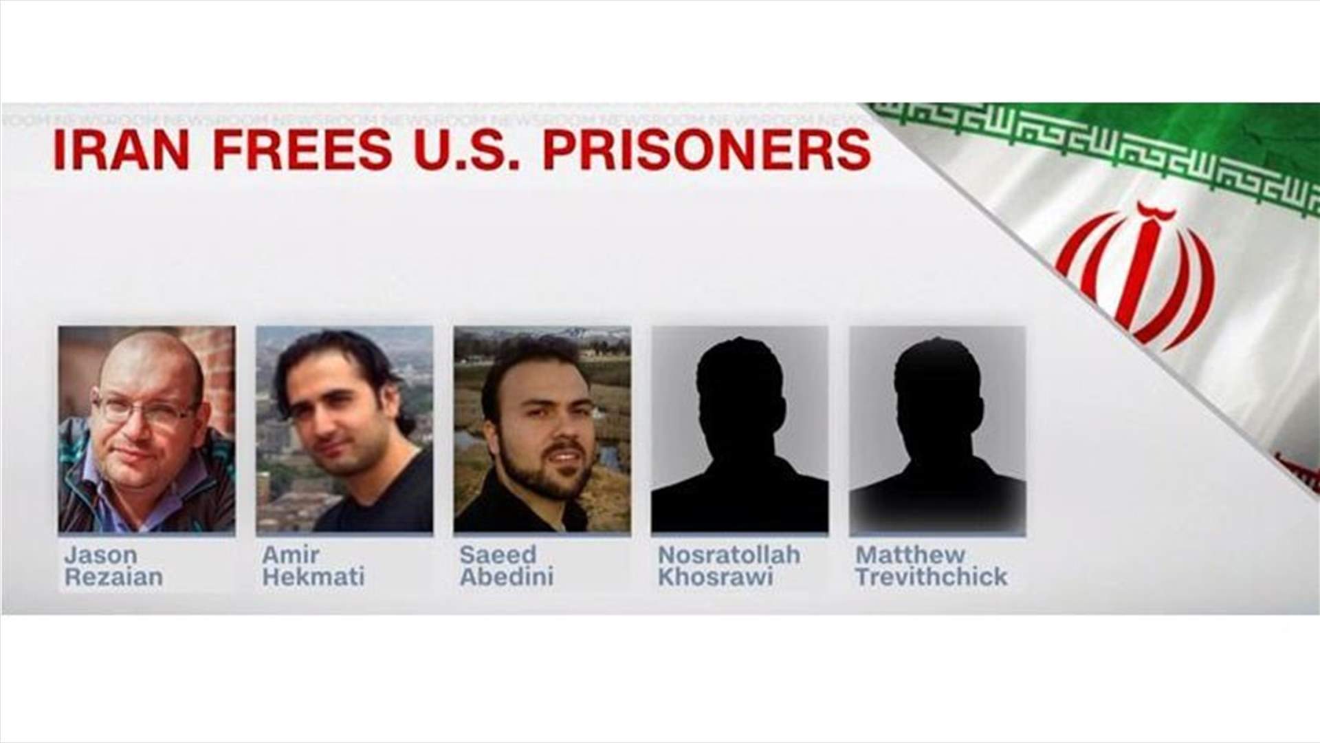 Swiss plane carrying four freed Americans leaves Tehran - US official
