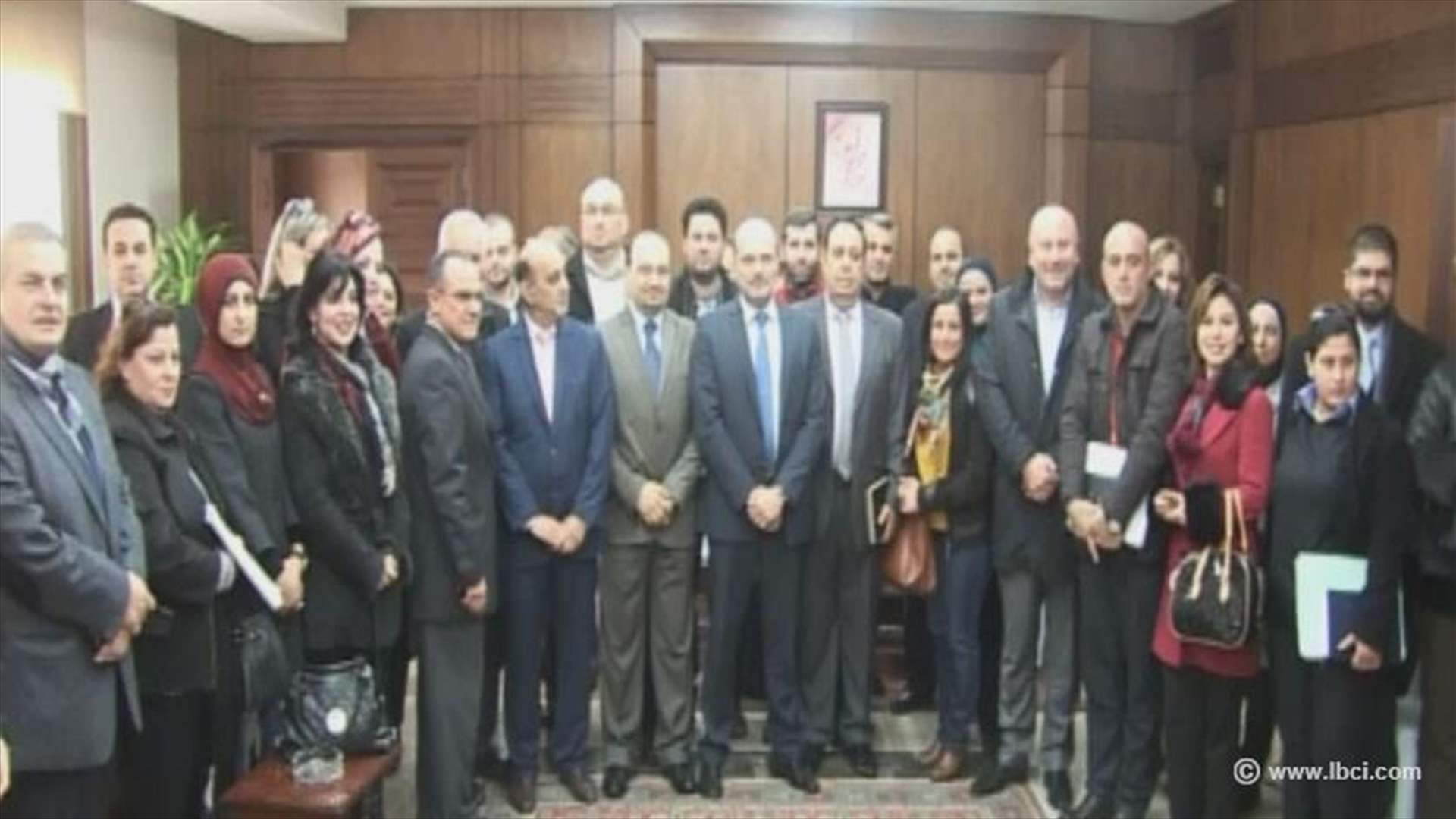 وقفة احتجاجية لنقابة محامي الشمال على اخلاء سبيل سماحة