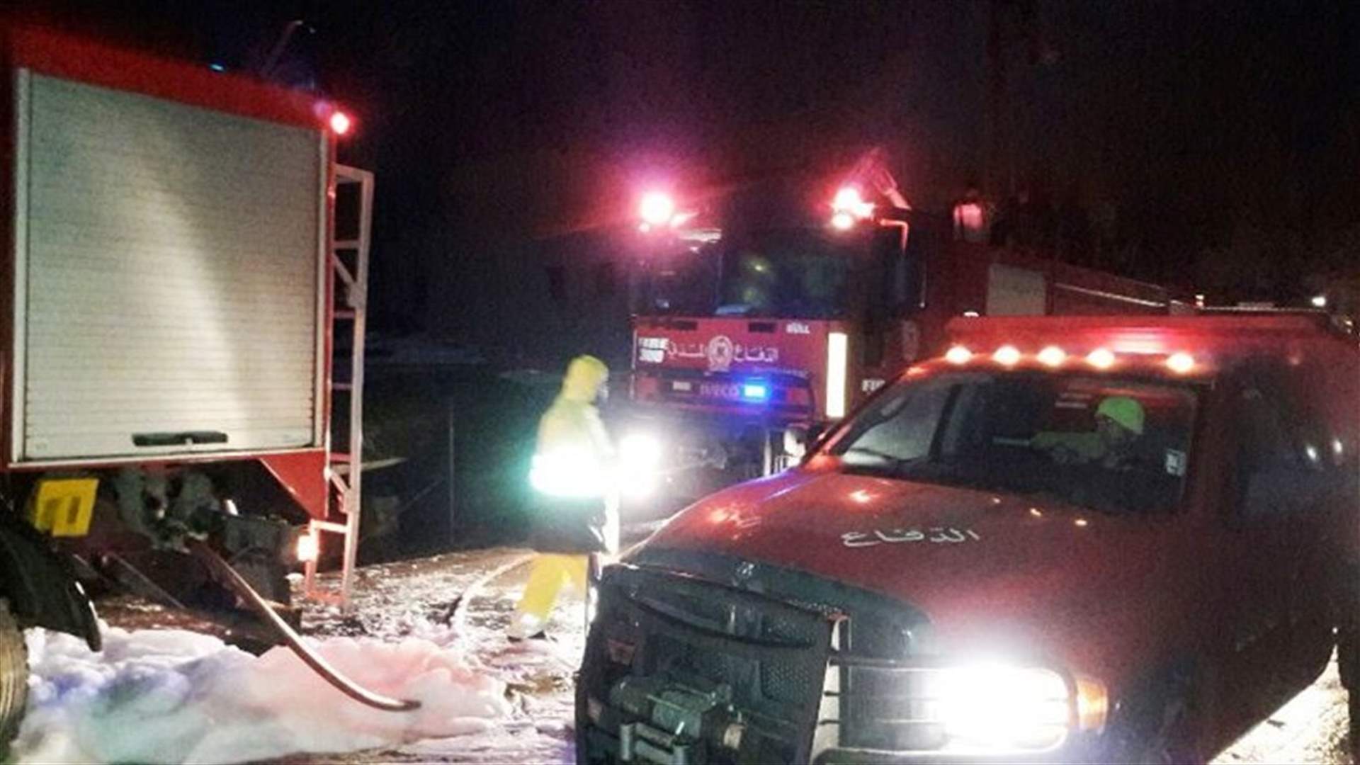 Fire breaks out in a yacht factory 