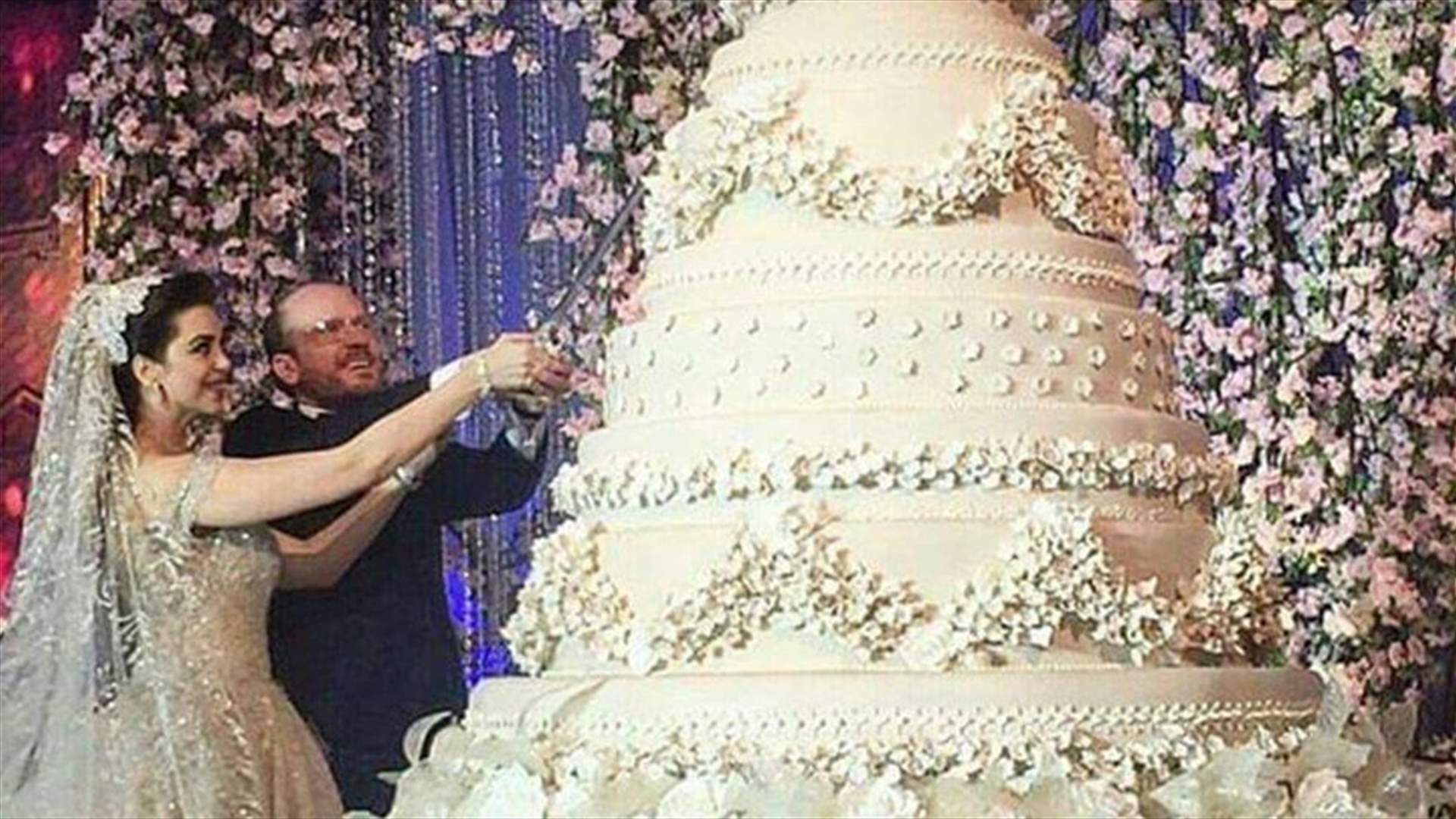 بالصور: حفل زفاف سوري في بيروت تكلفته مليوني دولار!