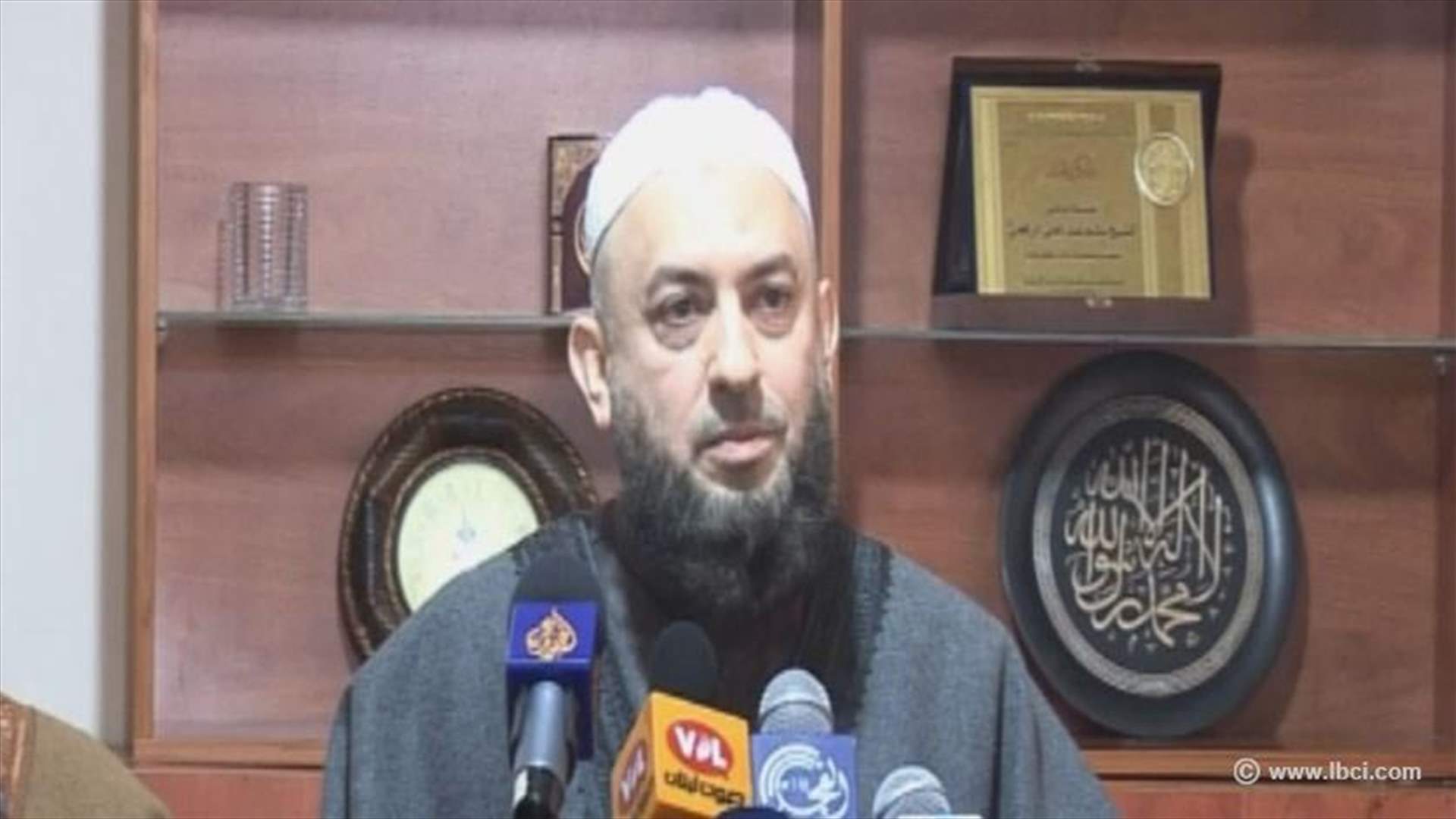هيئة علماء المسلمين: لالغاء وسائل الاخضاع ووثائق الاتصال 