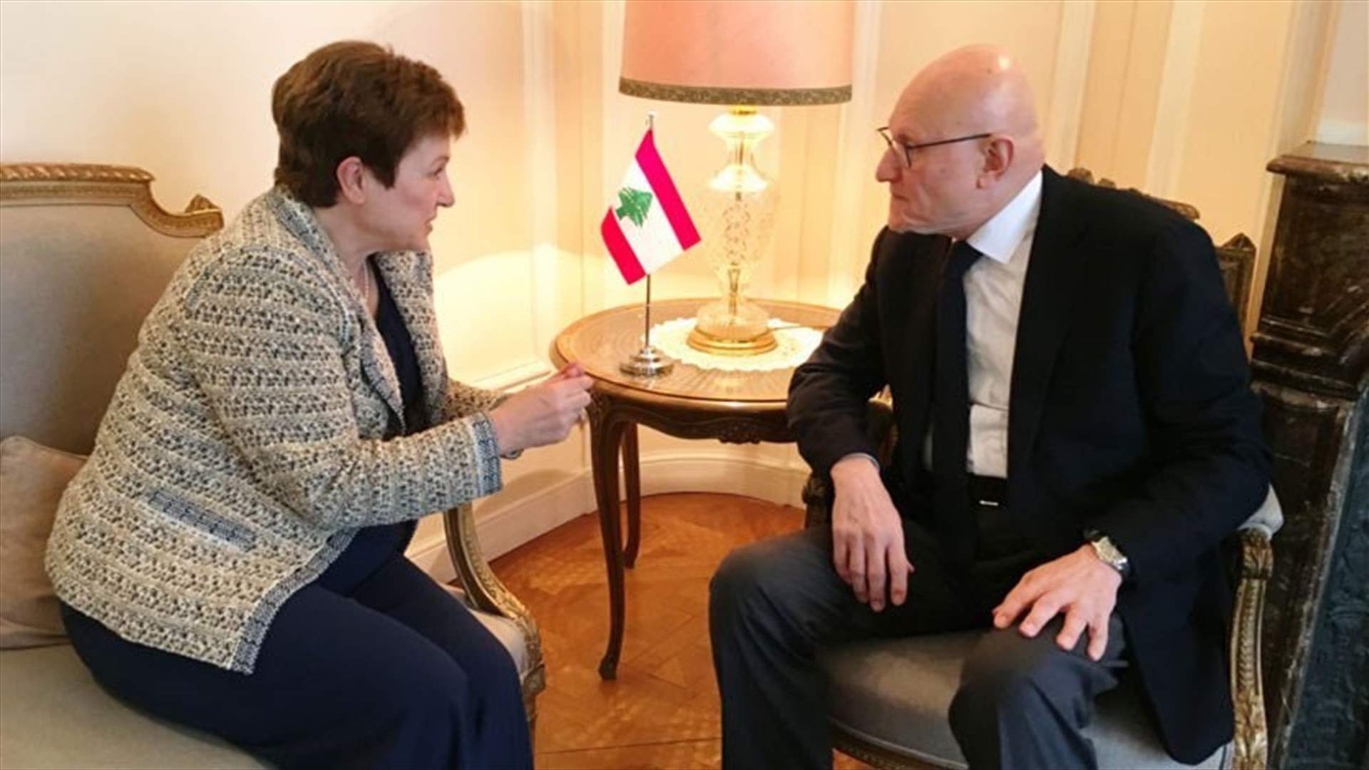 Salam meets with European Commission Vice-President in Brussels