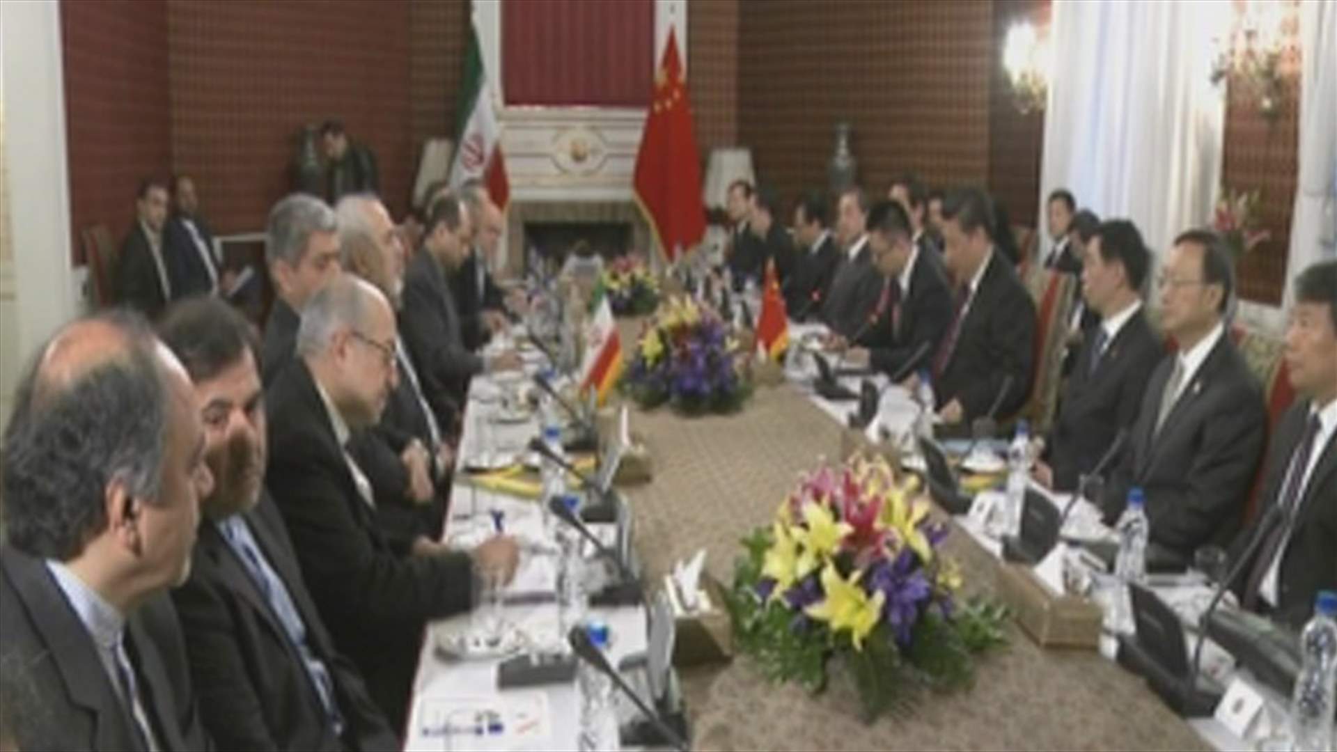 REPORT: Iranian, Chinese presidents agree to expand strategic ties