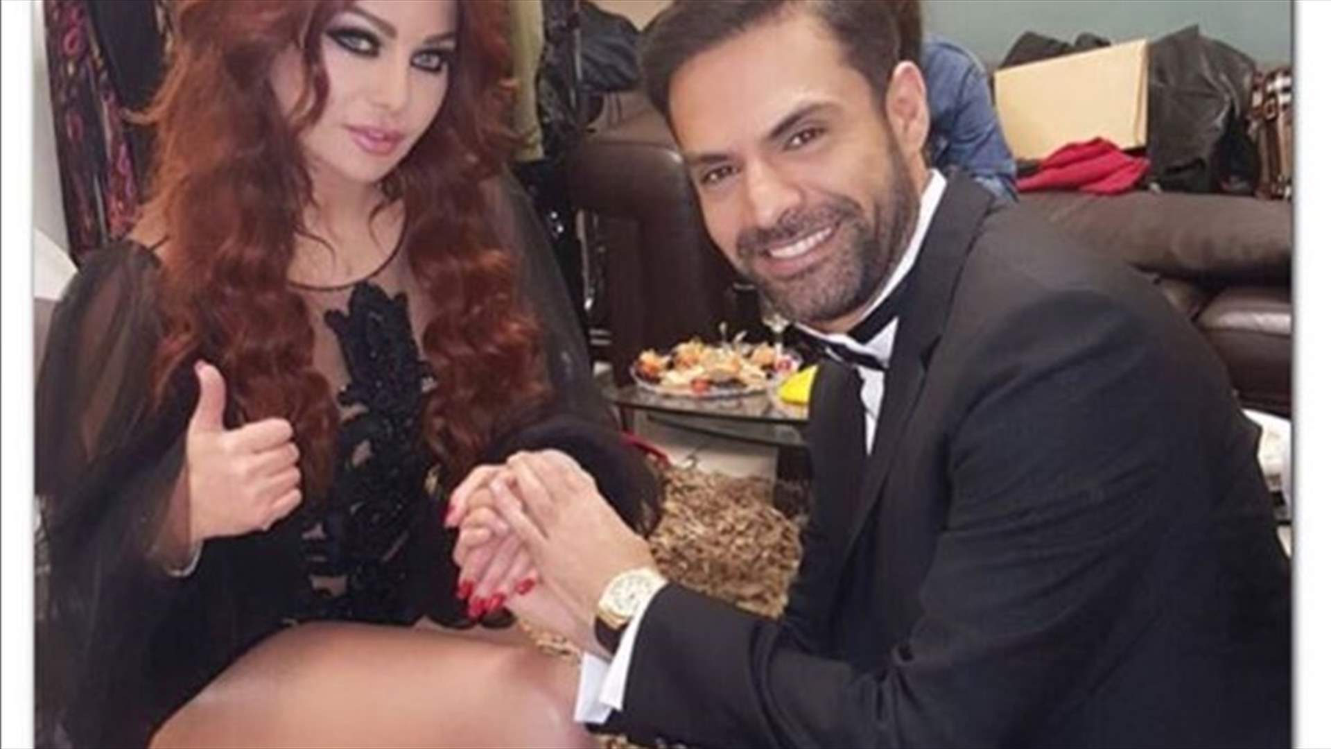 كيف علّقت زوجة أمير طعيمة على صورته مع هيفاء وهبي؟