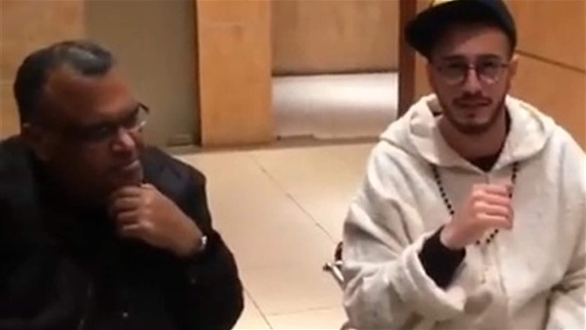 بالفيديو: سعد المجرد يحرق يد نبيل شعيل