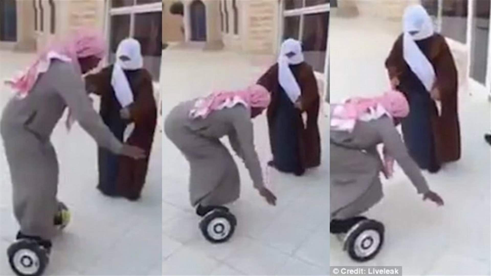 بالفيديو: سعودي يركب لوح التزلج الكهربائي للمرّة الأولى... وهذه هي النتيجة