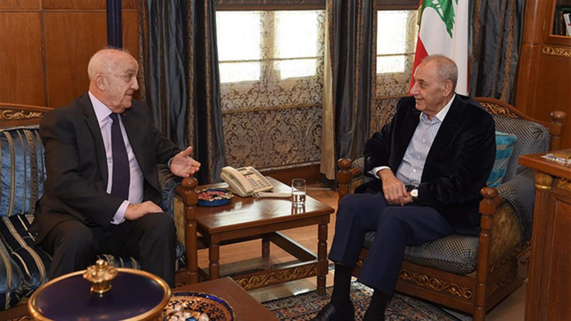 بري استقبل مقبل وعرض معه الاوضاع الأمنية
