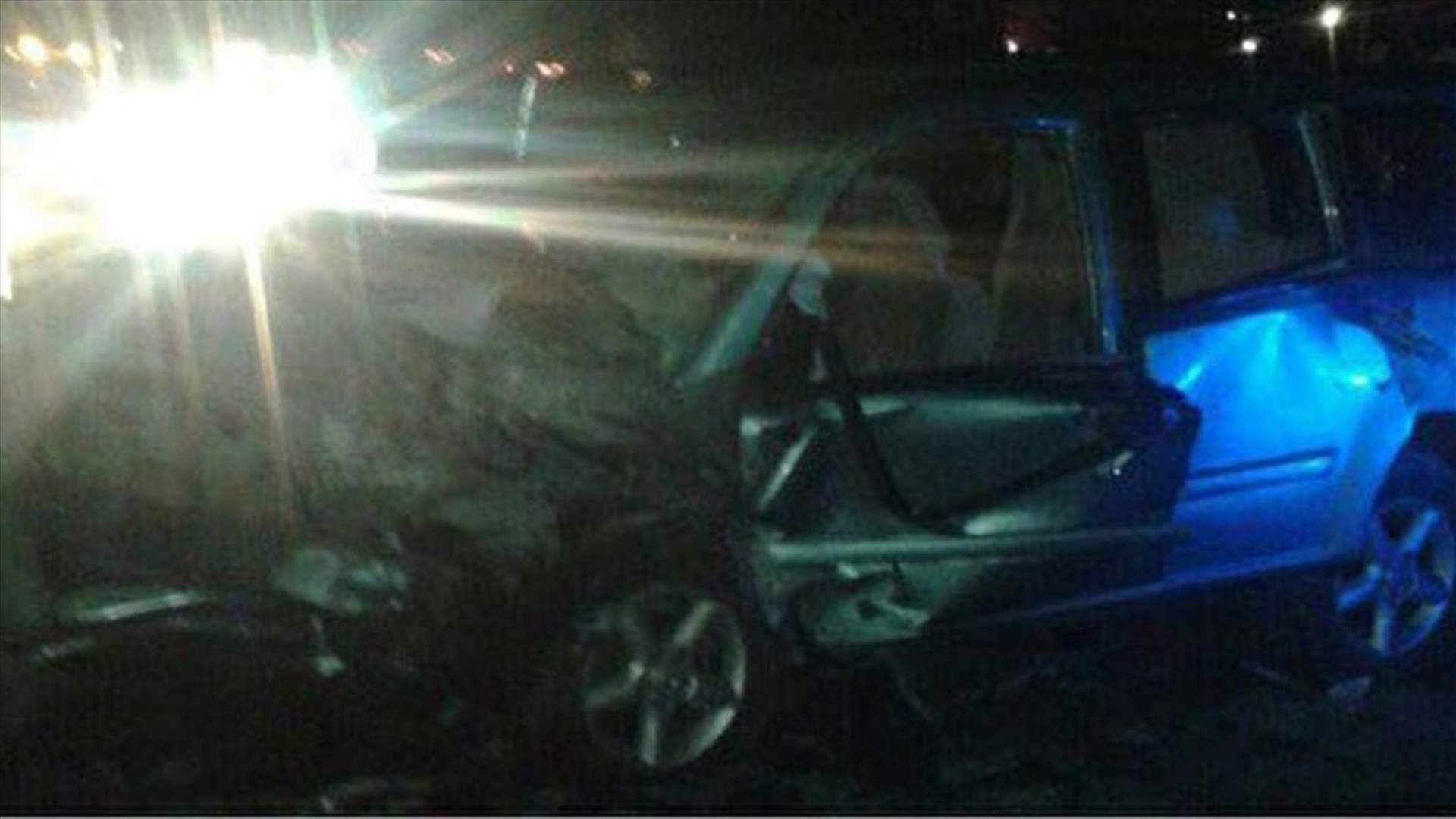 بالصور...قتيل وجرحى بحادث مروع على اوتستراد الجية