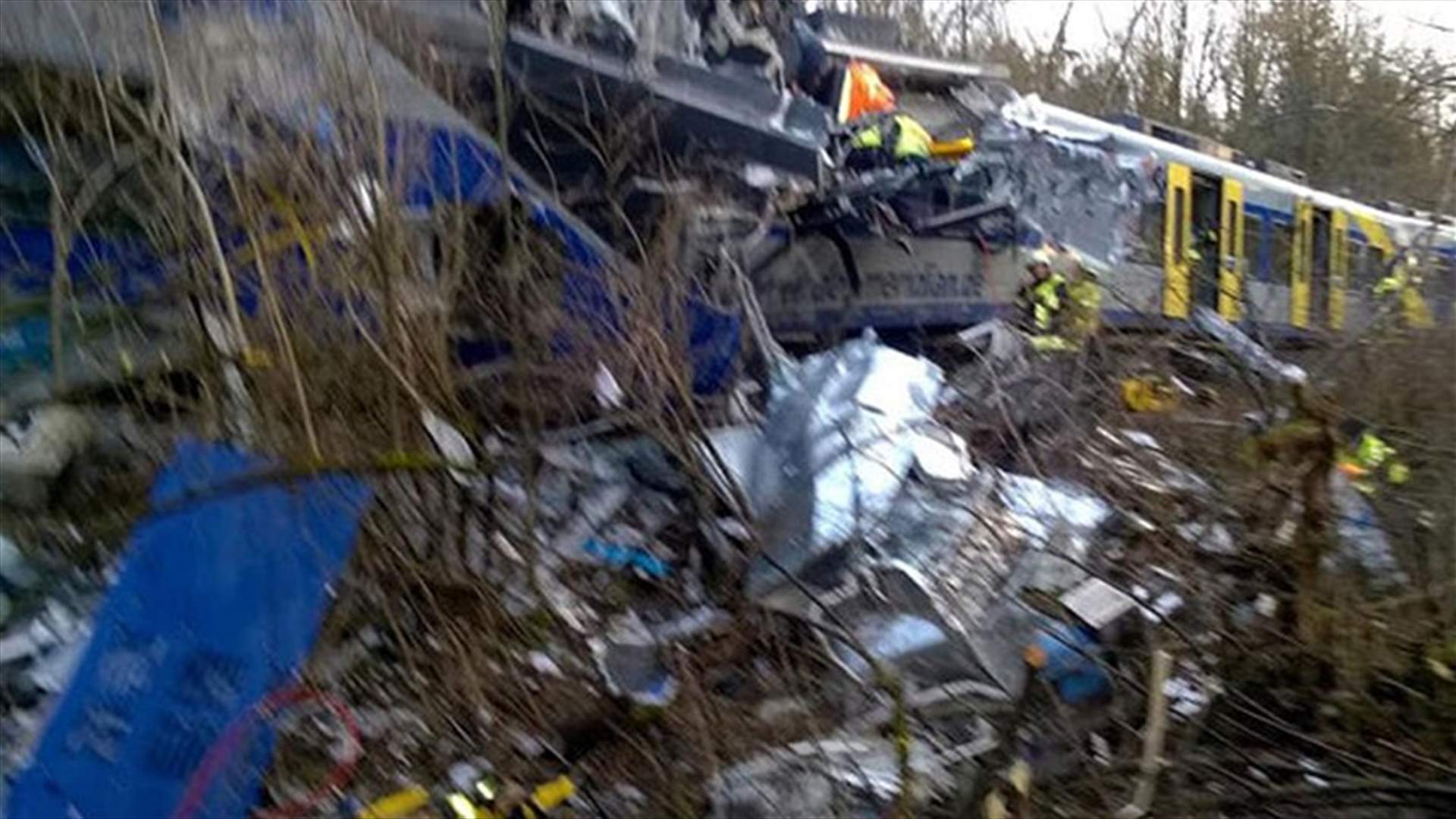 Four dead, 150 hurt in train crash in Bavaria - German police